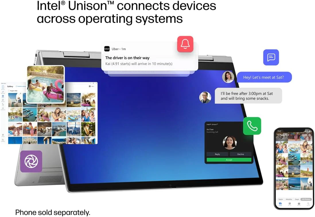 2025 HP Envy x360 2-in-1 Touchscreen Laptop (14