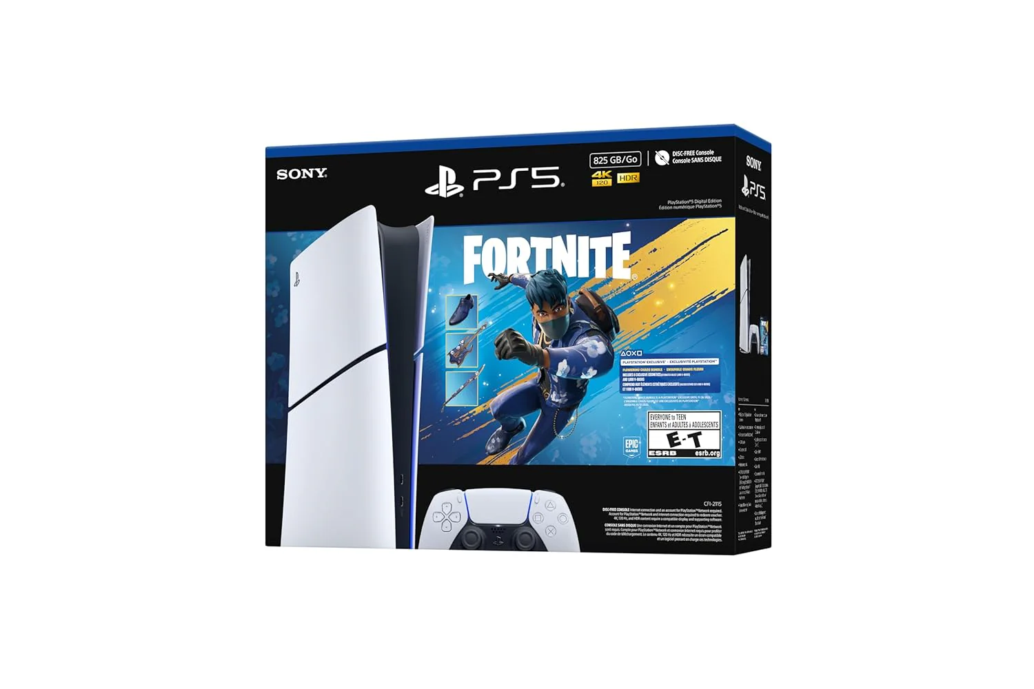 PlayStation®5 Digital Edition 825GB – Fortnite Flowering Chaos Bundle