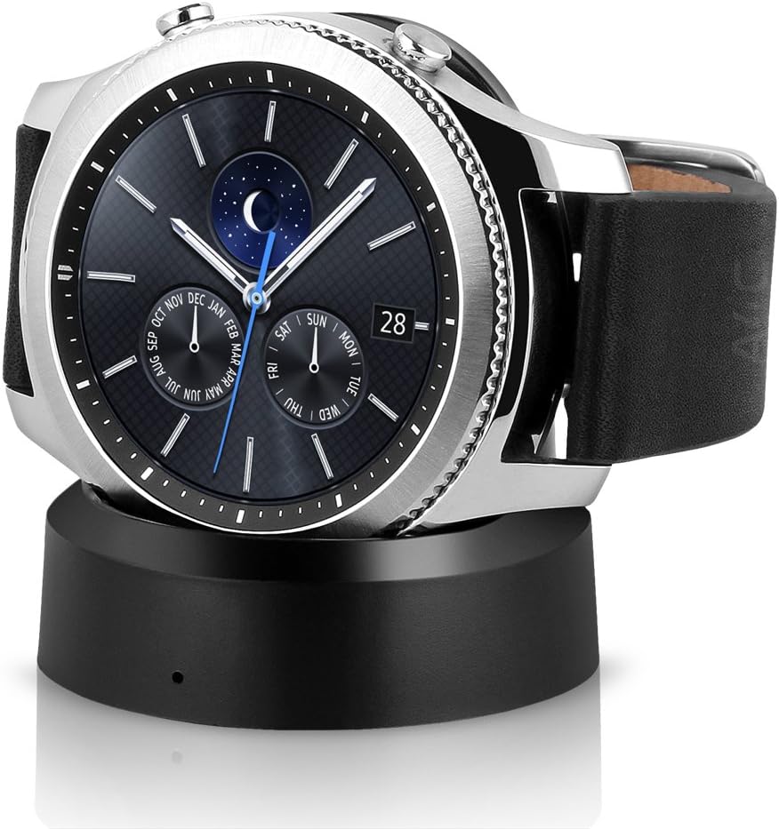 SAMSUNG Gear S3 Classic Smartwatch (Bluetooth), SM-R770NZSAXAR â€“ US Version with Warranty