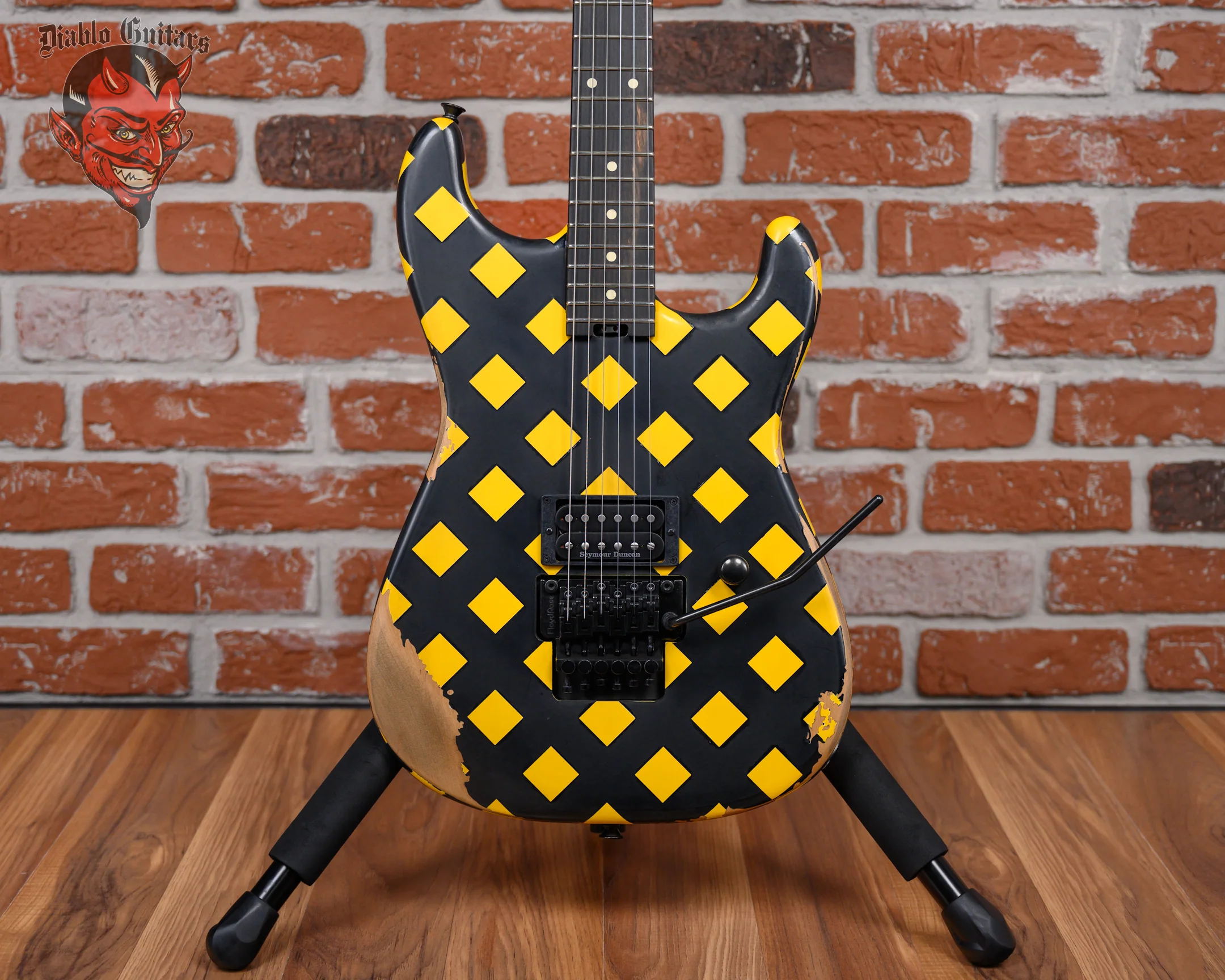 Charvel Super-Stock San Dimas Style 1 H FR EB Diamond Life Distressed Nitro 2025 w/OSSC