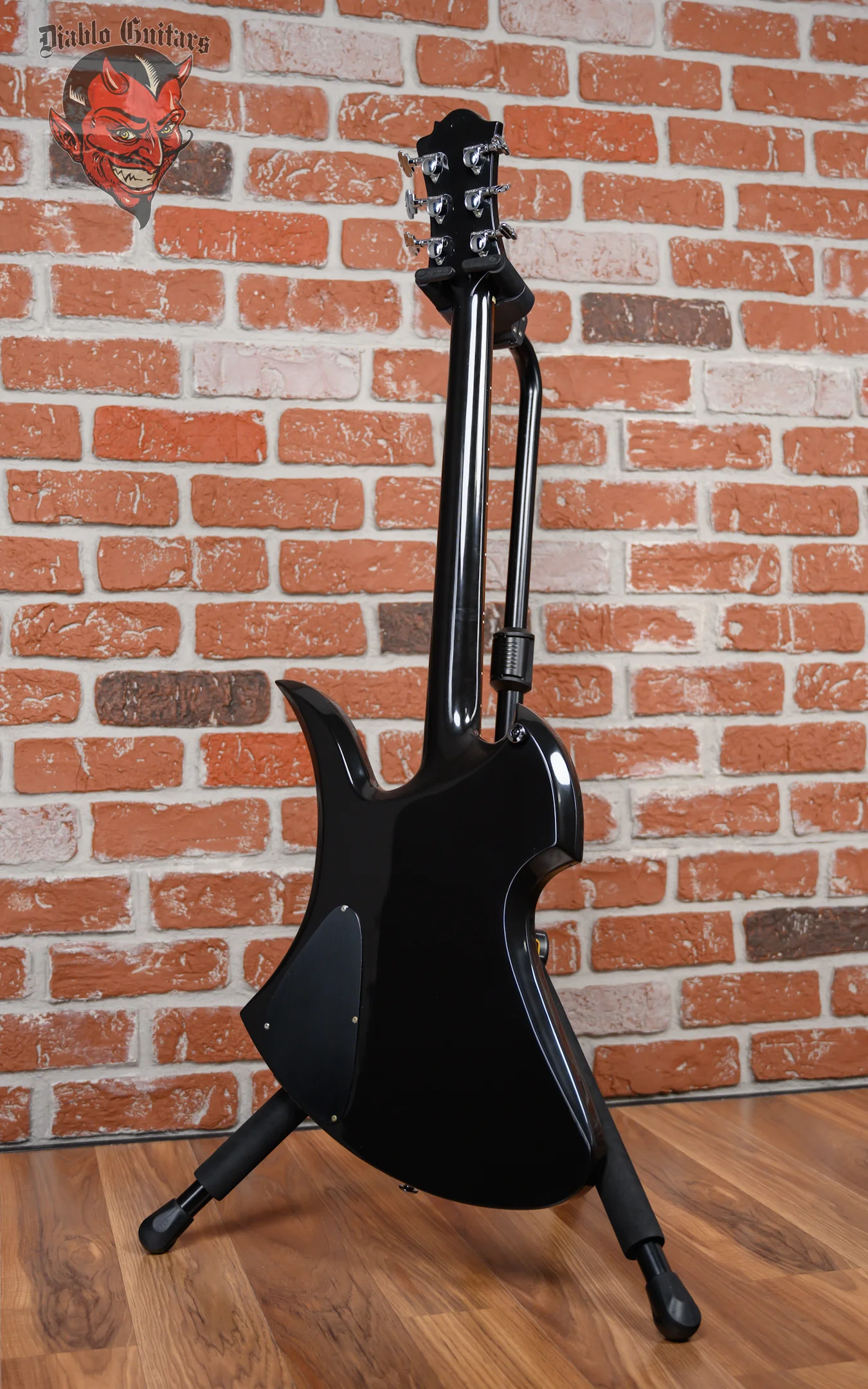 B.C. Rich Limited Edition Mockingbird Standard Kiss Animalize Tour Promotion Black with Kiss Graphic 1983 w/OHSC