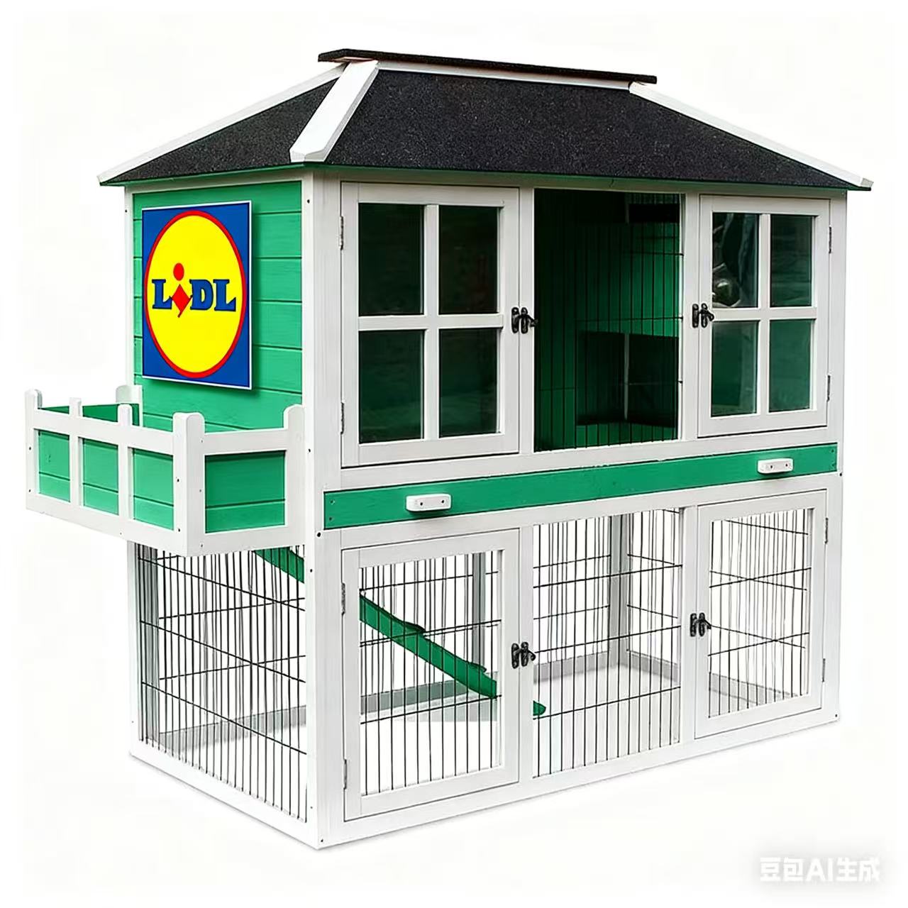 Dehner Lieblinge Rodent Home Palazzo, approx. W145/H121/D72 cm