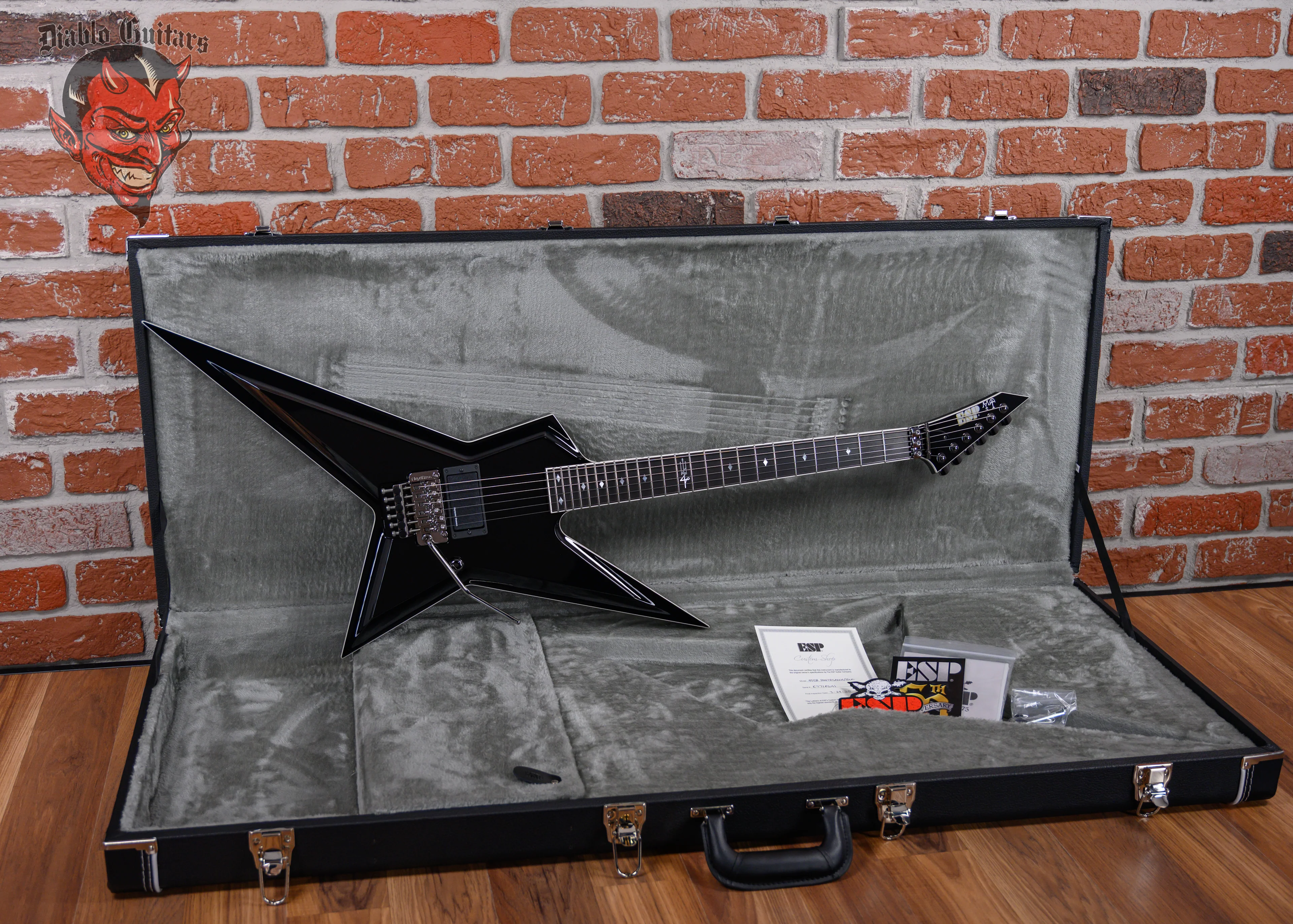 ESP Custom Shop Sammy Duet Signature Arch Top RS FR Black 2025 w/OHSC