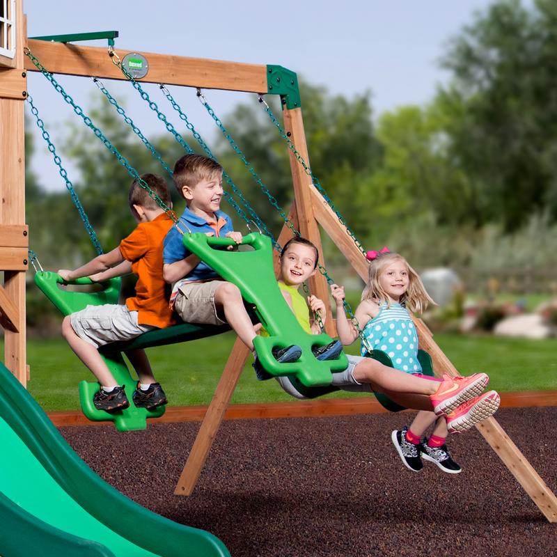 Montpelier Wooden Swing Set