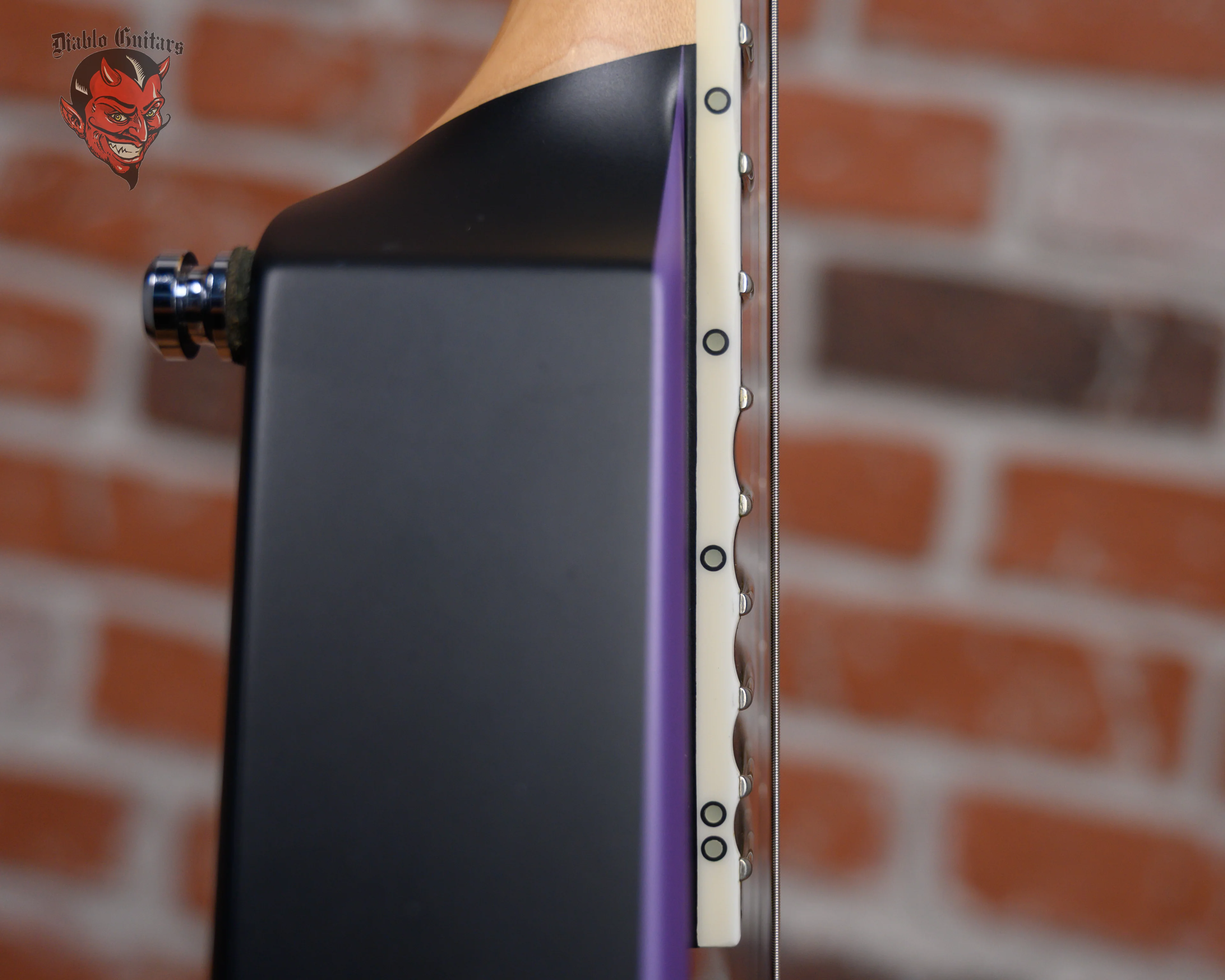 ESP Custom Shop Alexi Laiho Signature Purple Fade Satin w/ Ripped Pinstripes 2022 w/OHSC