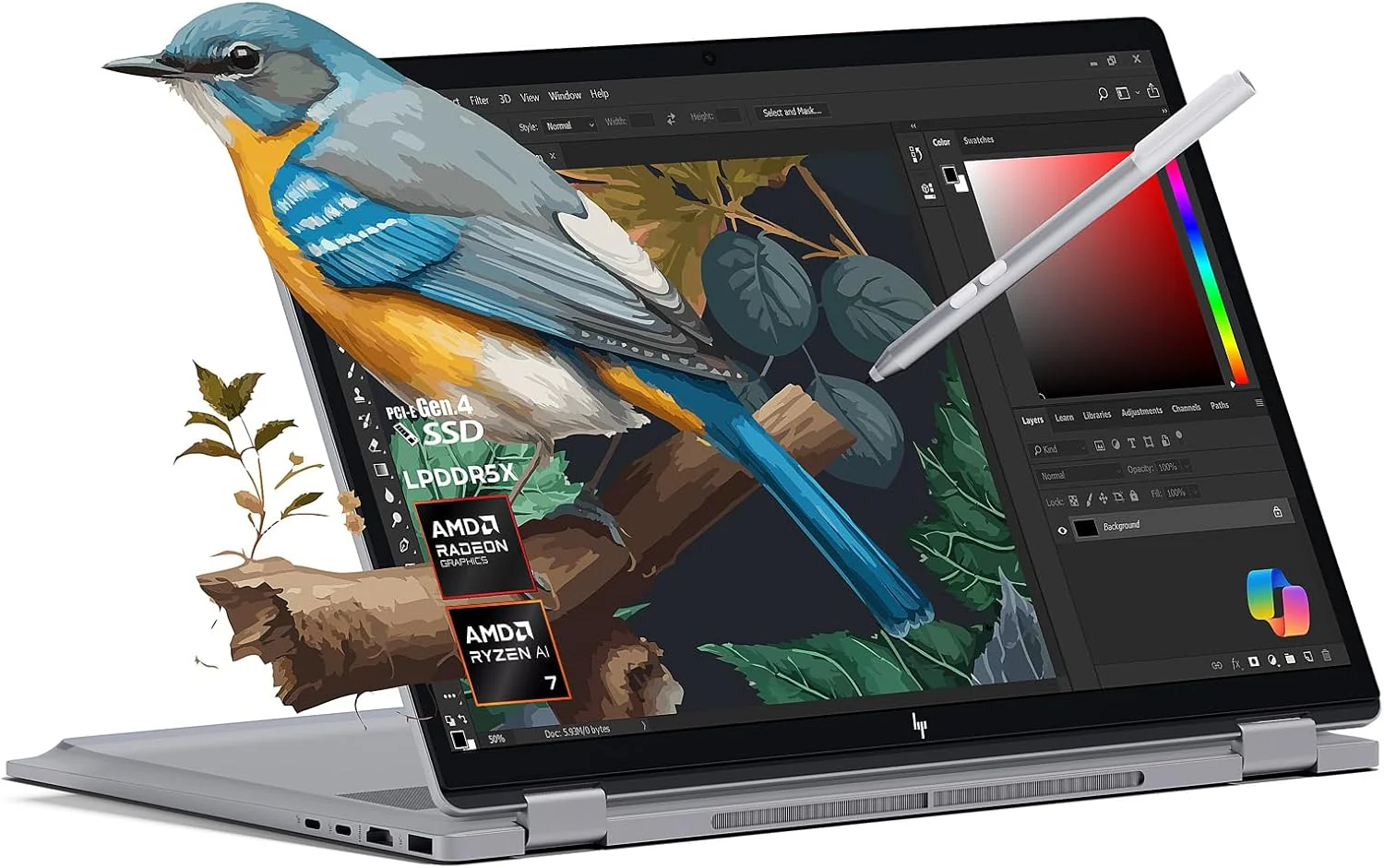 HP 2025 New Envy x360 2-in-1 Laptop, OmniBook X Flip 16