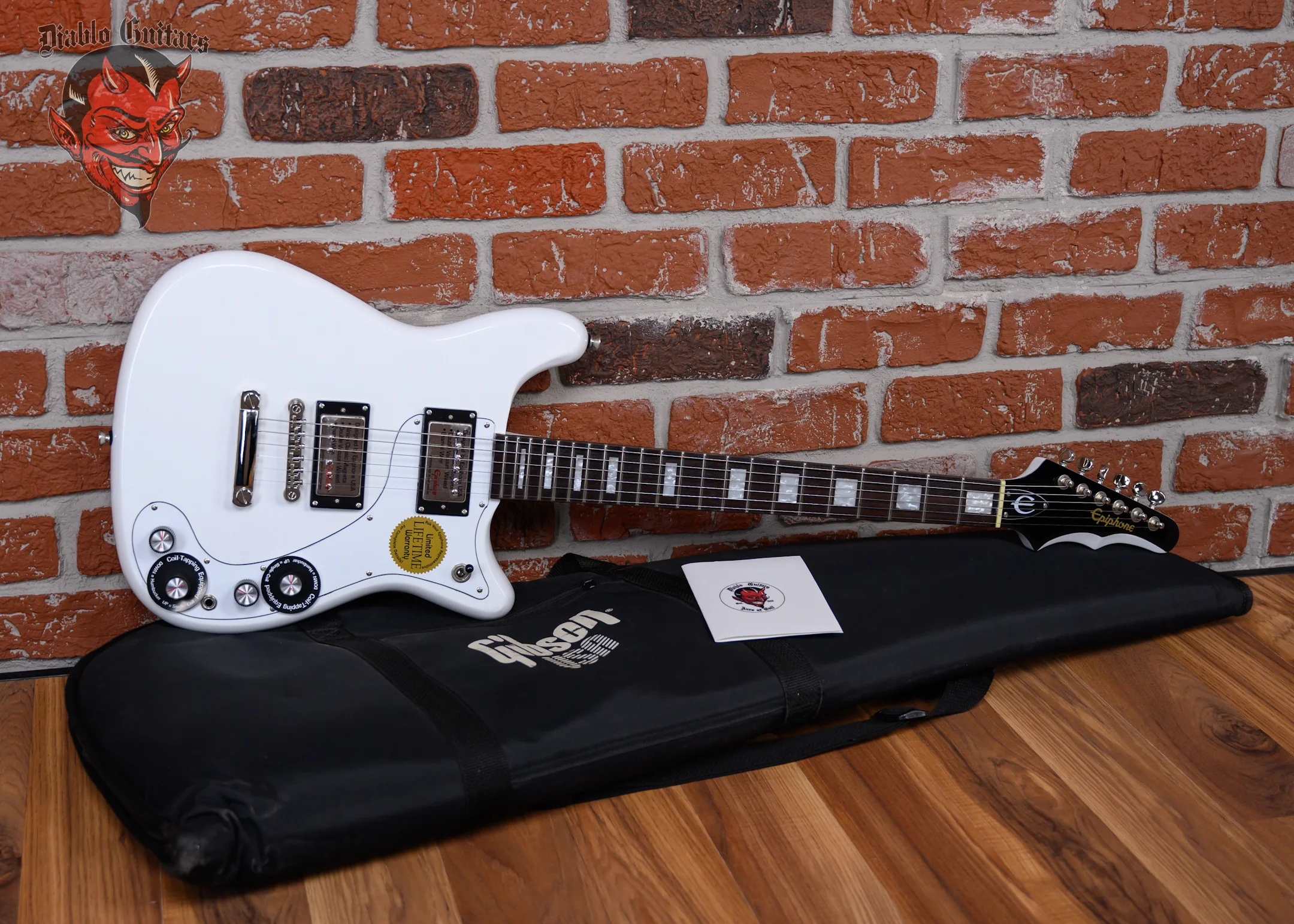 Epiphone Limited Edition Wilshire Pro Alpine White 2020 w/Gigbag