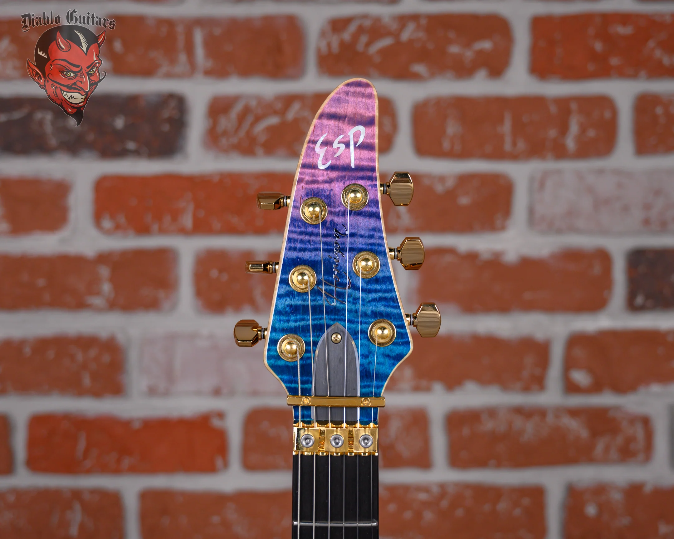 ESP Original Series Horizon-CTM FR/FM Flamed Maple Top See Thru Pink-Purple Gradation 2021 w/OHSC