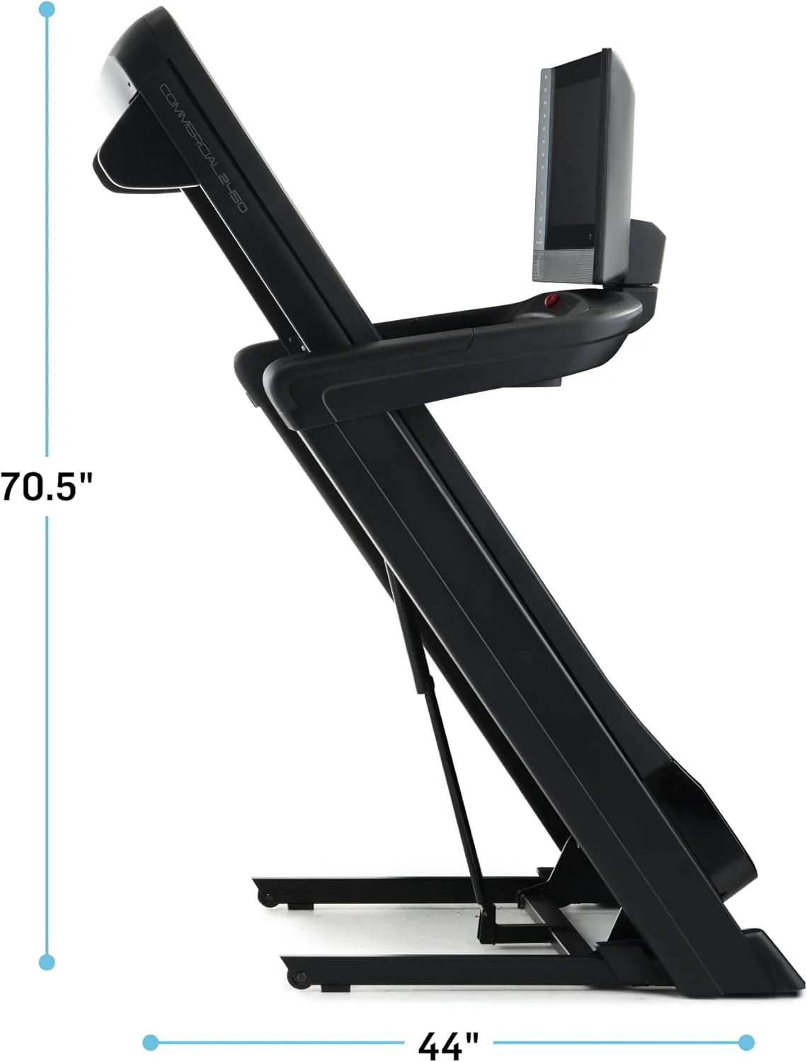 NordicTrack Commercial Series 2450; iFIT-Enabled Incline Treadmill for Running and Walking with 22” Pivoting Touchscreen and SpaceSaver Design