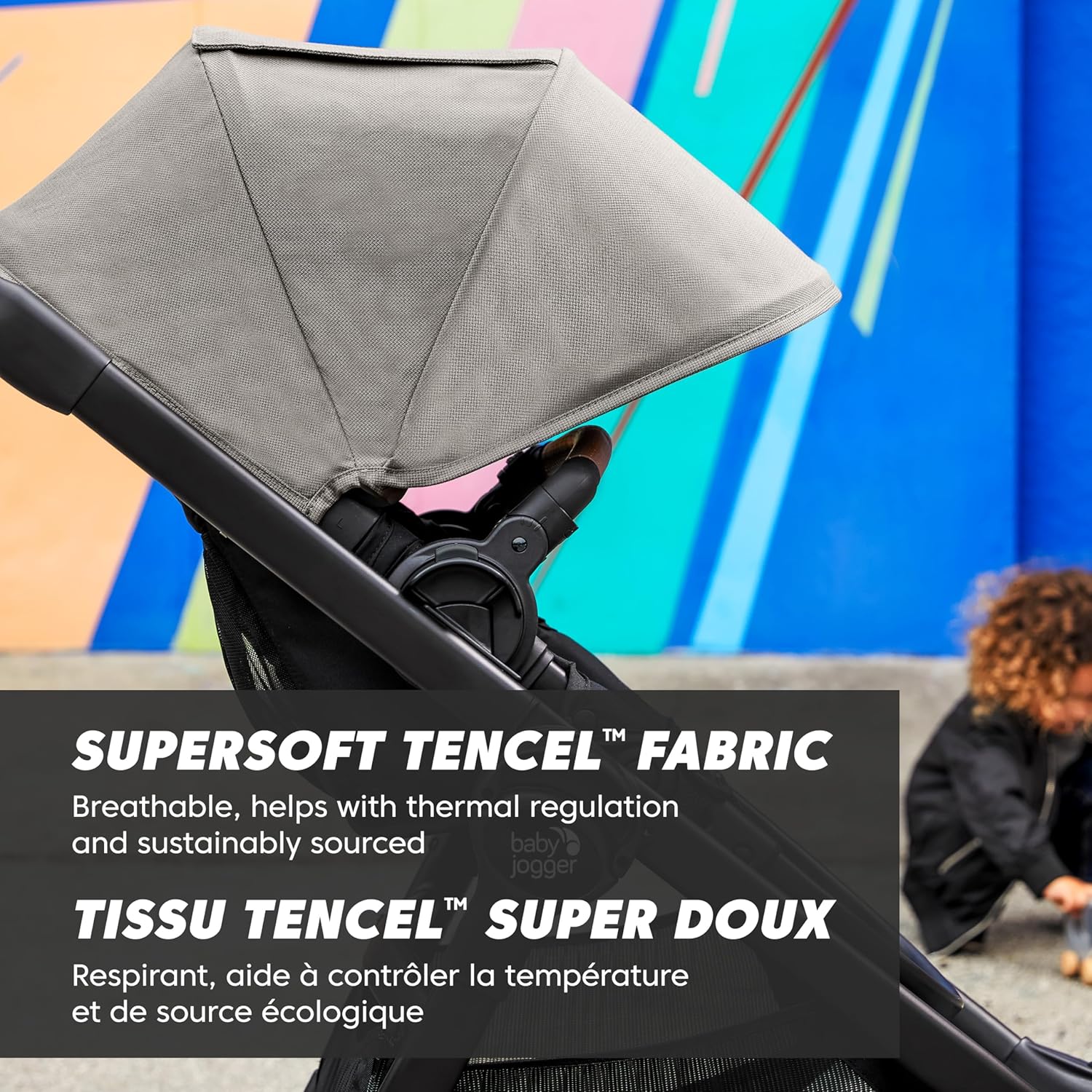 Baby Jogger City Select 2 Stroller, Eco Collection, Lunar Black