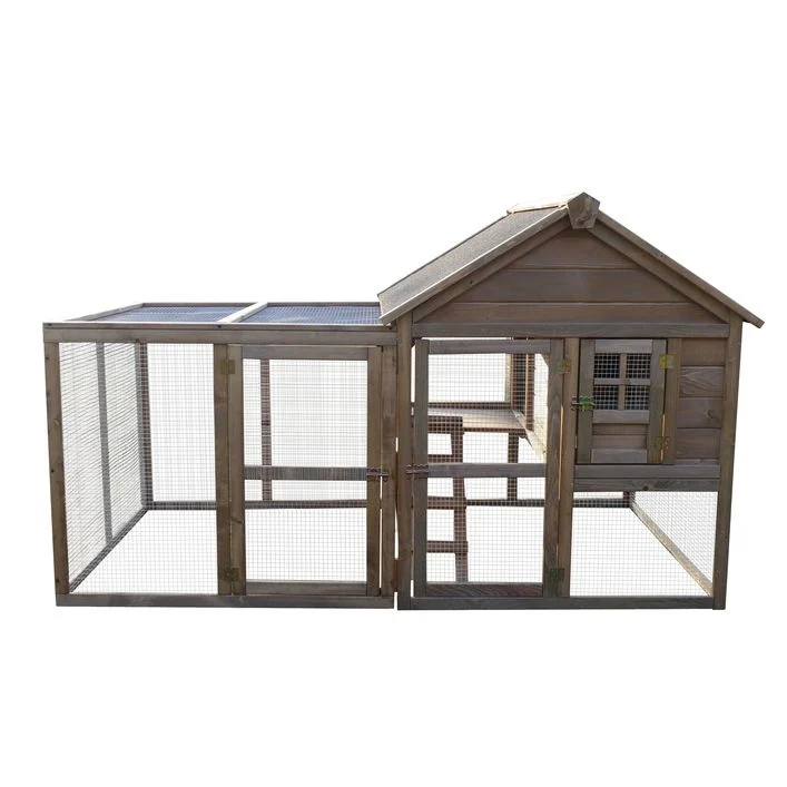 Dehner Lieblinge Hühnerstall Mondalay, hellbraun, ca. B203/H122/T153 cm