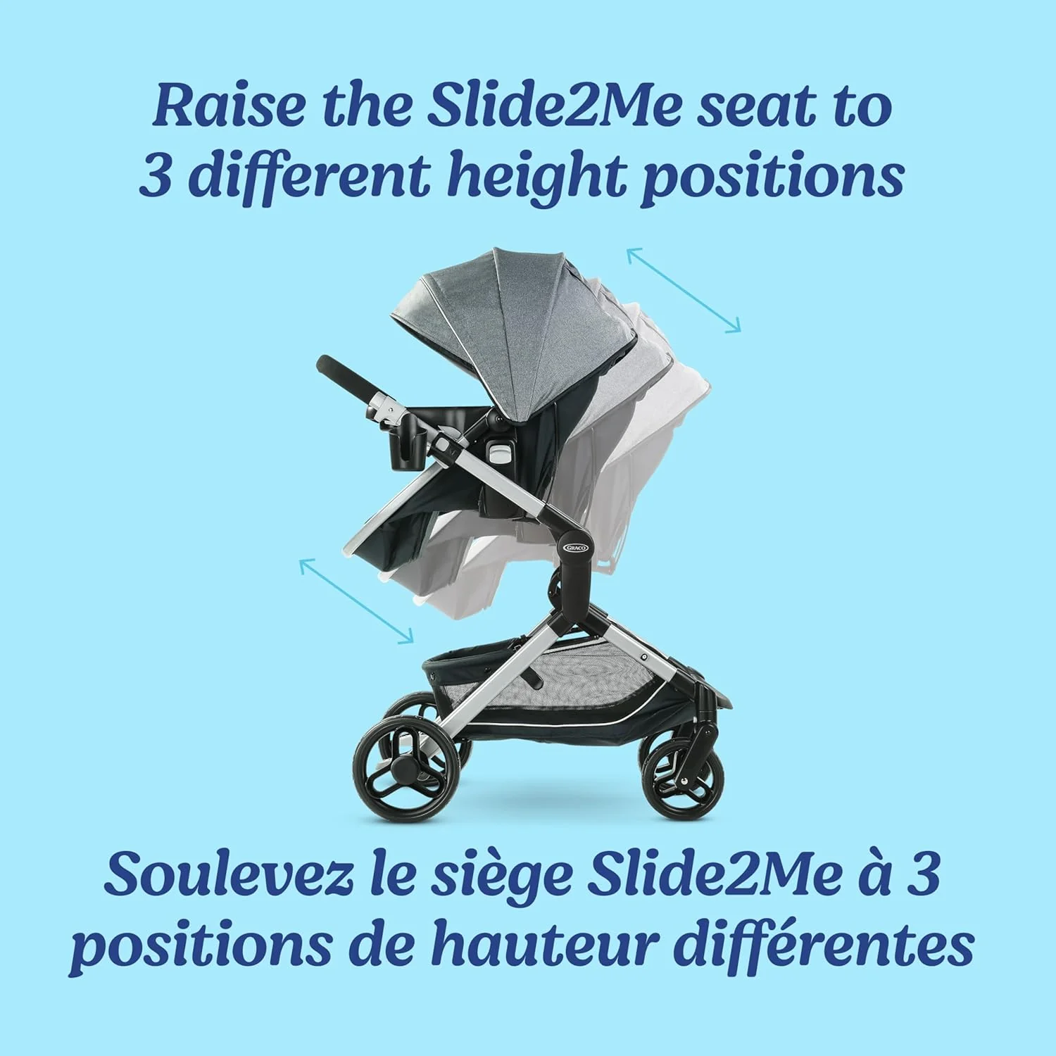 Graco Modes Nest Travel System, 3-in-1 Baby Stroller and Car Seat Combo with SnugRide SnugLock 35 Elite Infant Car Seat, Rear-Facing from 1.8-16 kg (4-35 lb), Nico
