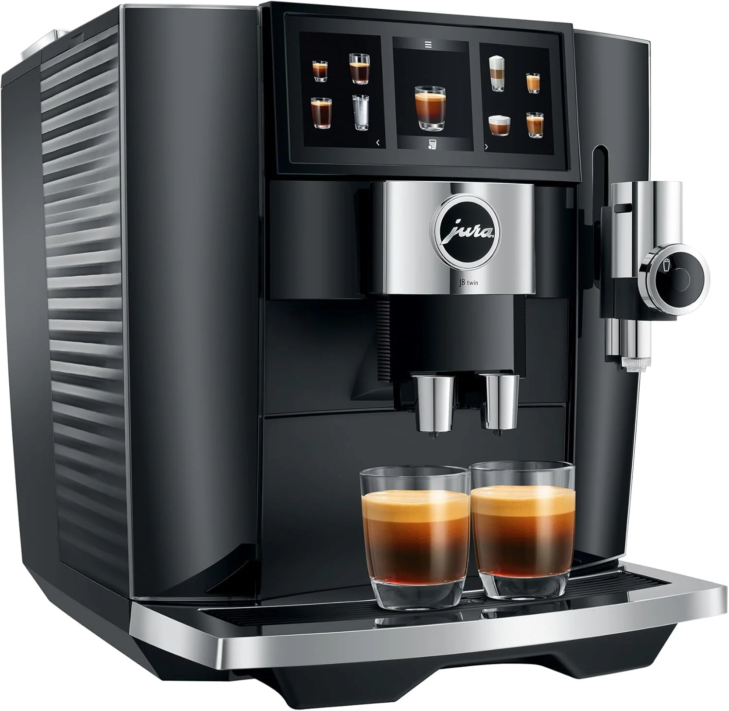 Jura J8 twin Diamond Black 15658 Automatic Coffee Machine