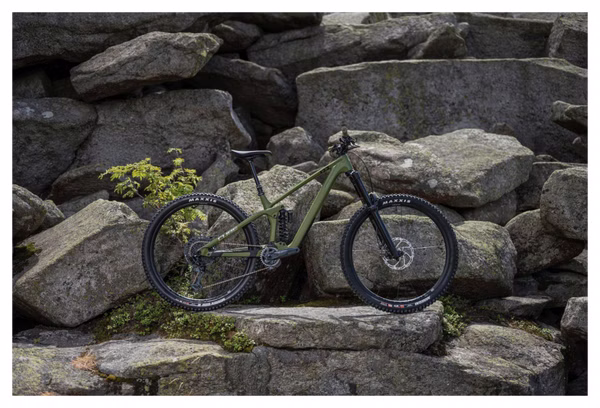 Cube Stereo One77 C:68X TM 29 Sram GX Eagle 12V 29'' Mountain Bike Olive Green