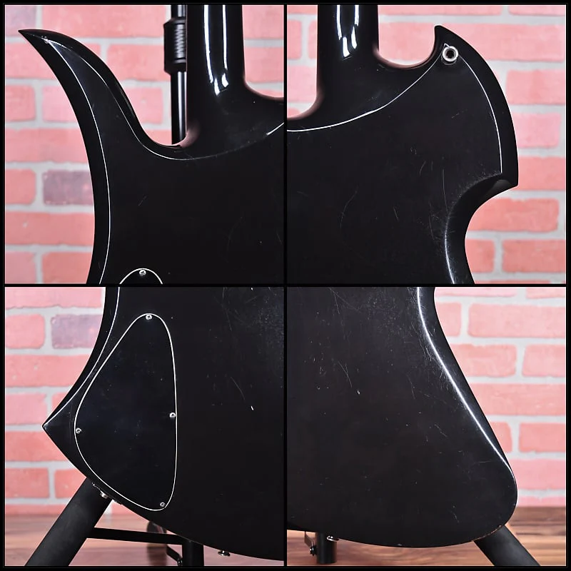 B.C. Rich USA Mockingbird Black 1983 w/Hardshell Case