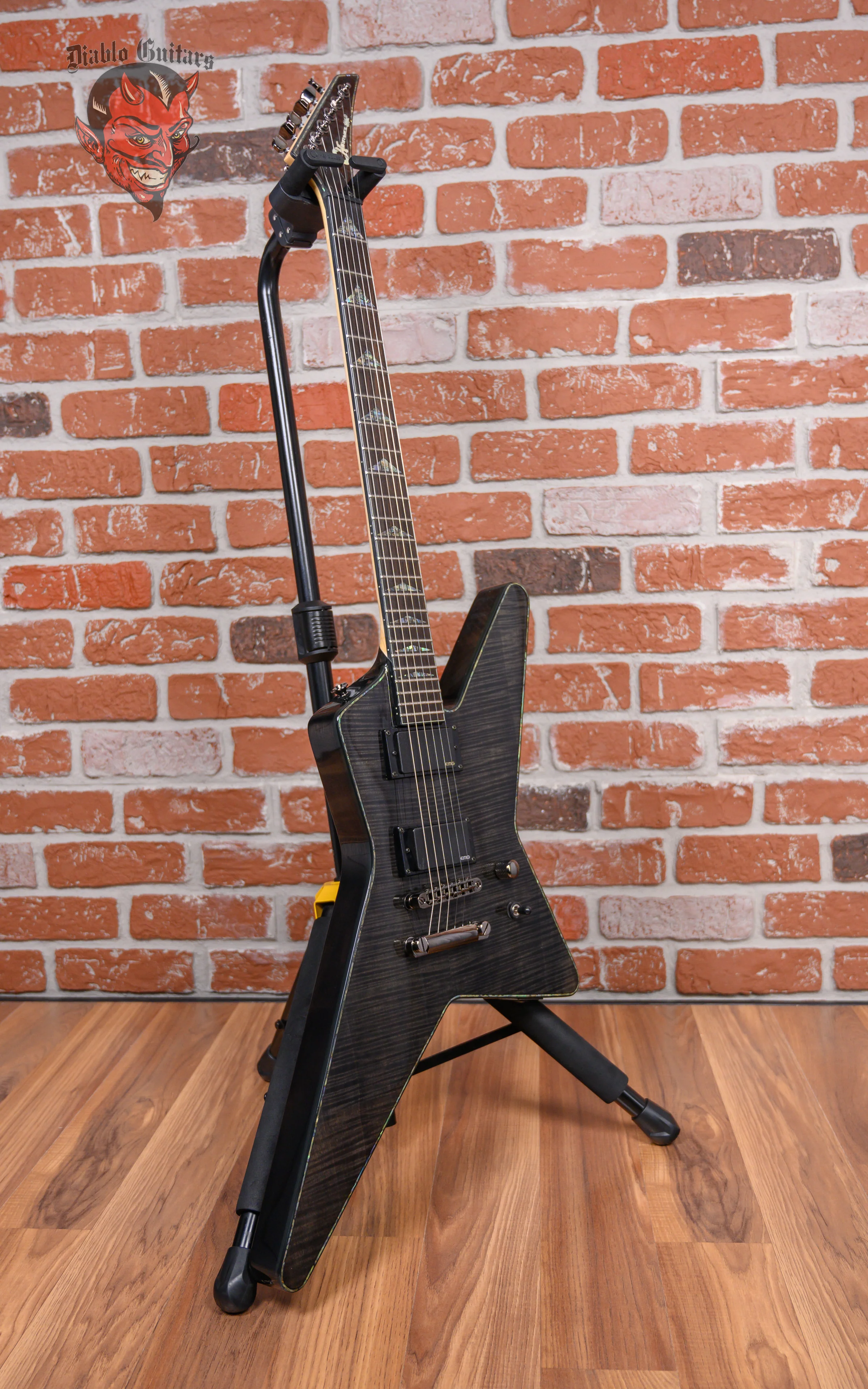 Charvel Desolation Star DST-1 ST Transparent Black 2012 w/Gigbag