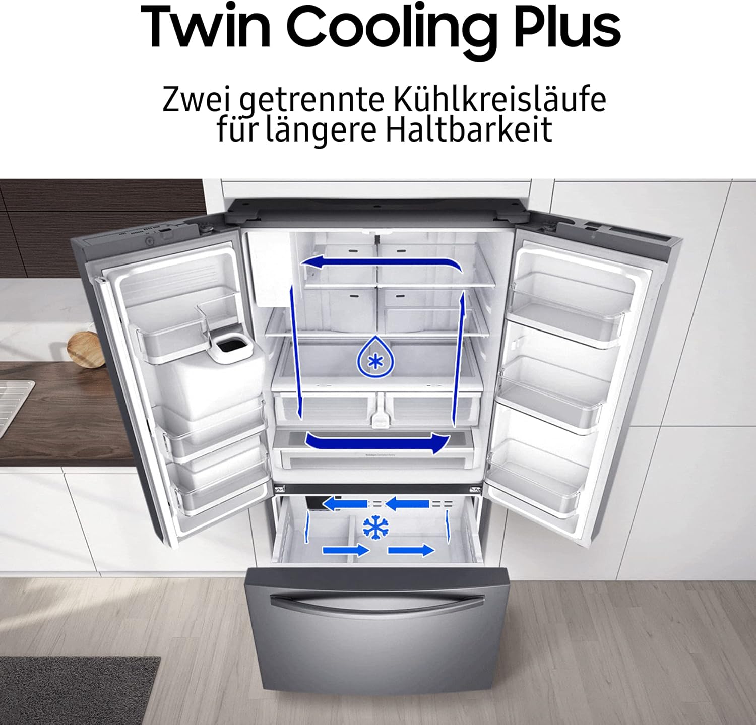 Samsung RF24BB620ES9EF French Door Fridge Freezer 70