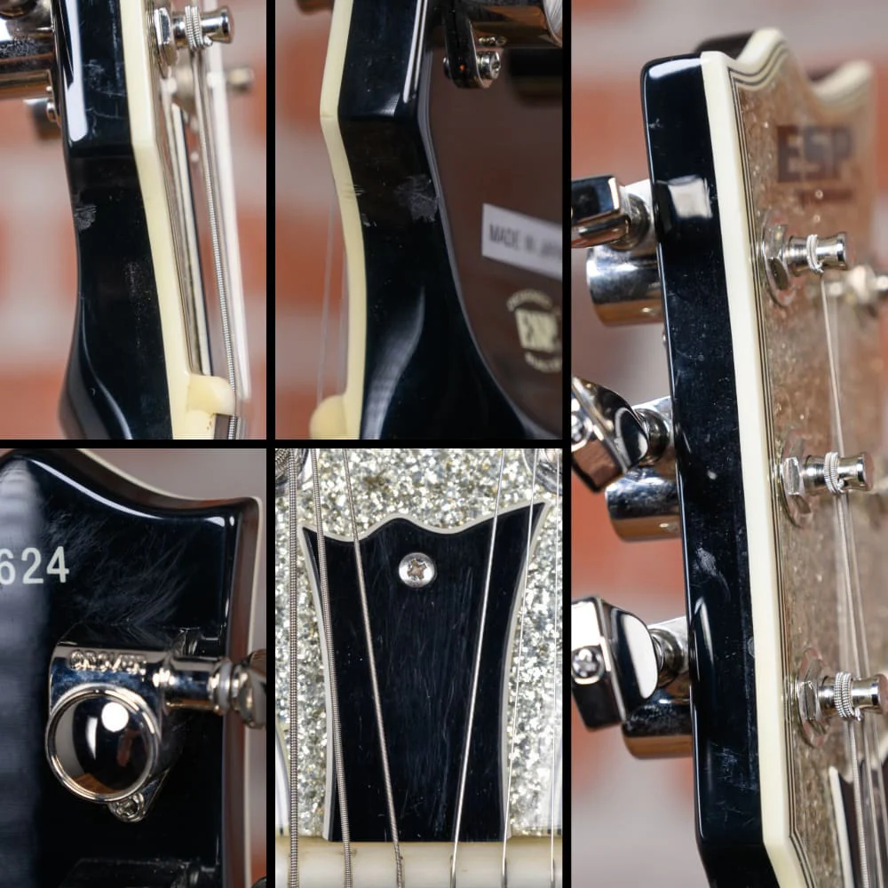 ESP Standard Eclipse-II Silver Sparkle 2013 w/OHSC