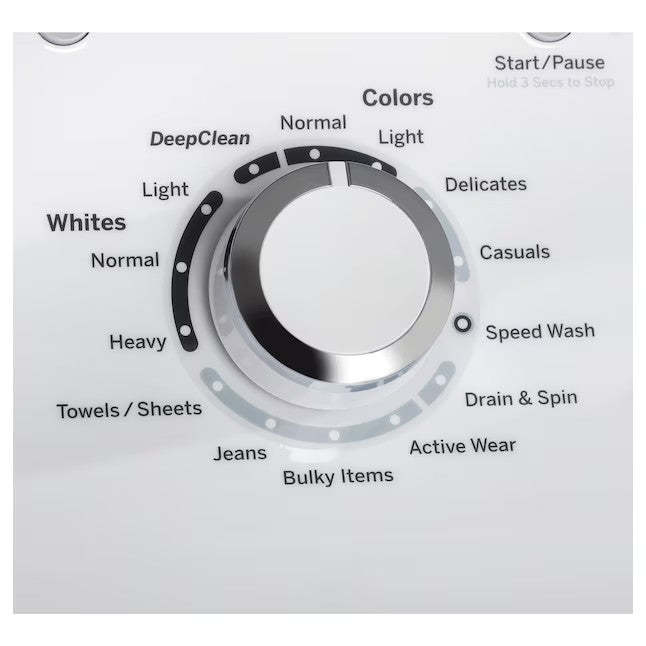 GE 4.5-cu ft High Efficiency Agitator Top-Load Washer (White)