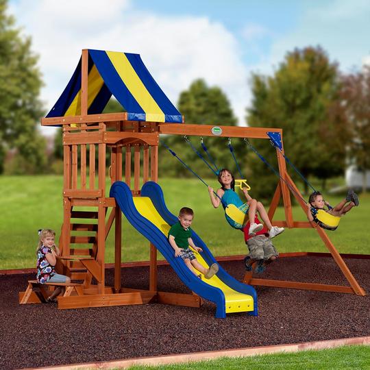 Providence Wooden Swing Set