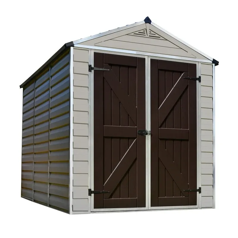 Skylight 6' wide x 8' deep plastic storage shed