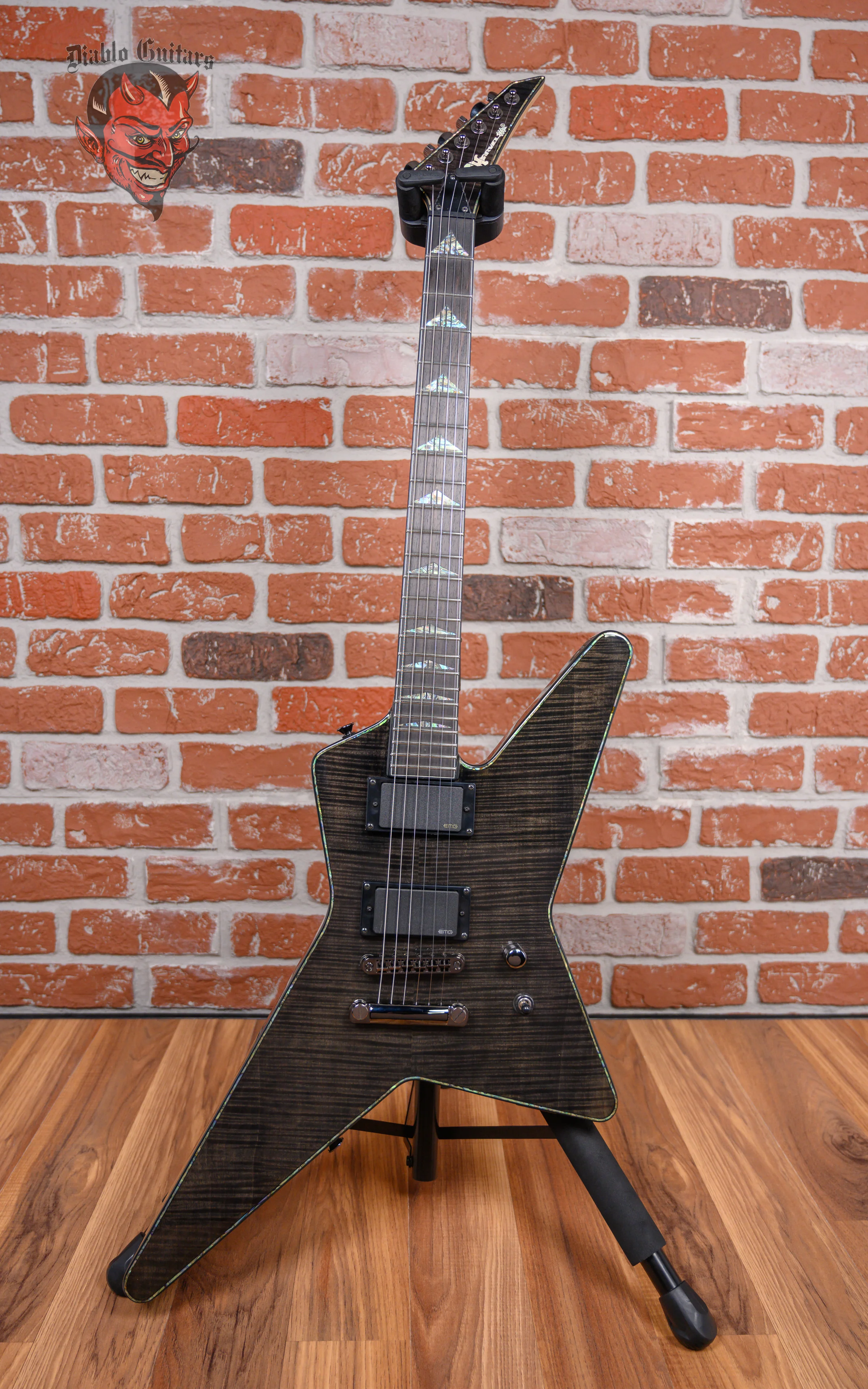 Charvel Desolation Star DST-1 ST Transparent Black 2012 w/Gigbag