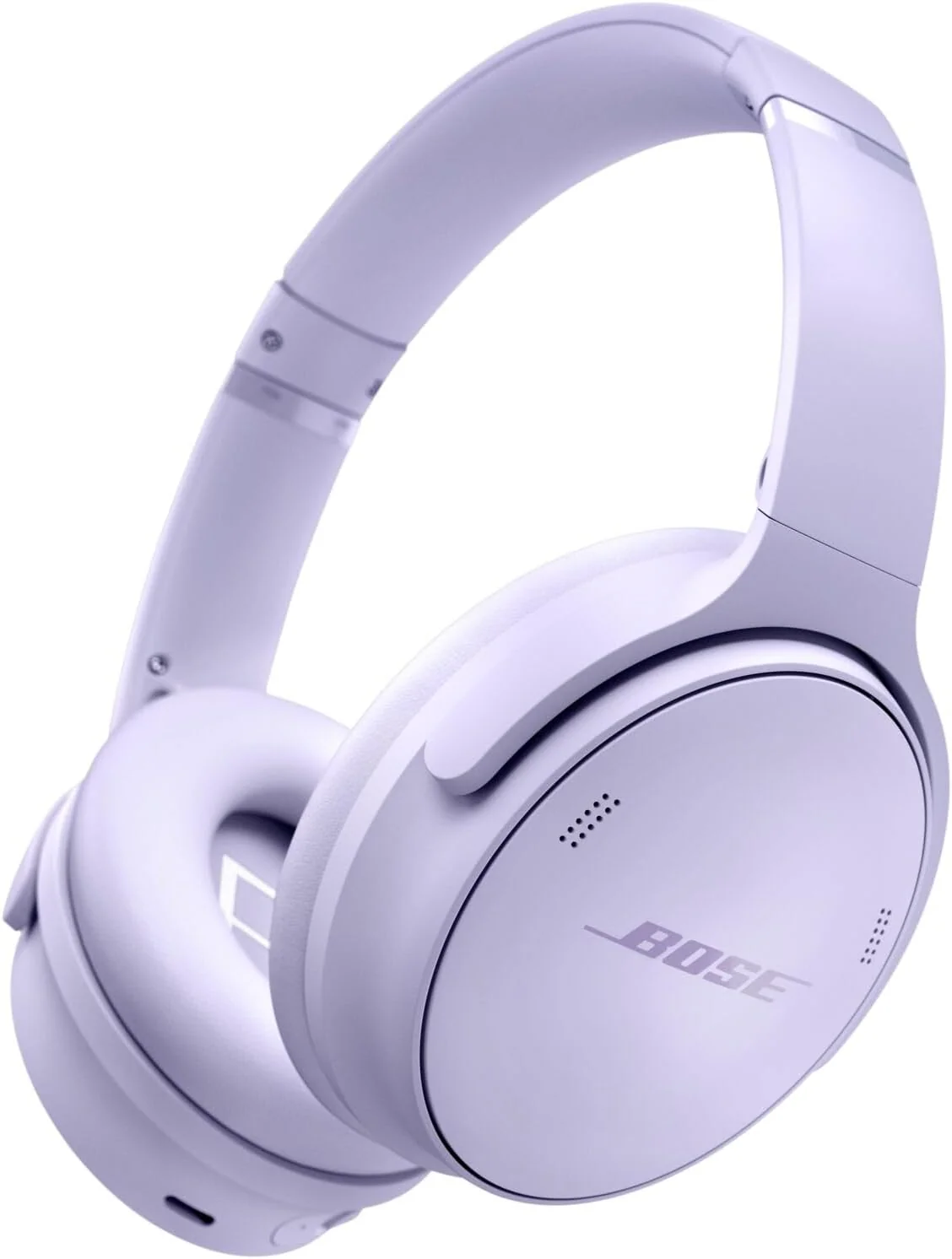 Bose QuietComfort Headphones - Wireless Bluetooth Headphones, Active Over Ear Noise Cancelling and Mic, USB-C Charging, Deep Bass, Up to 24 Hours of Playtime, Black