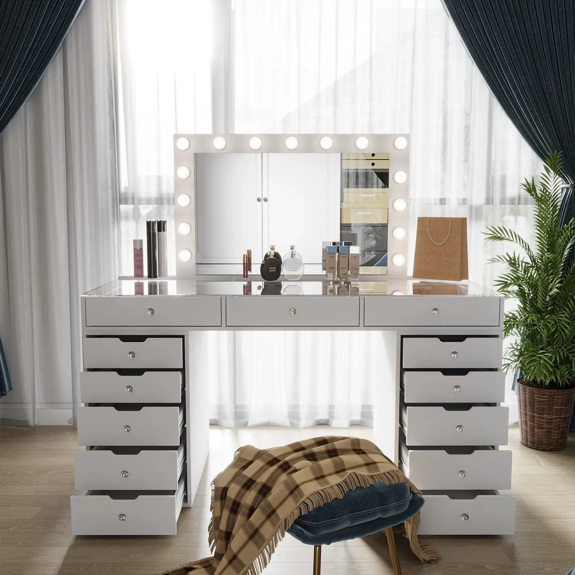 Multifunctional Vanity Mirror dressing table