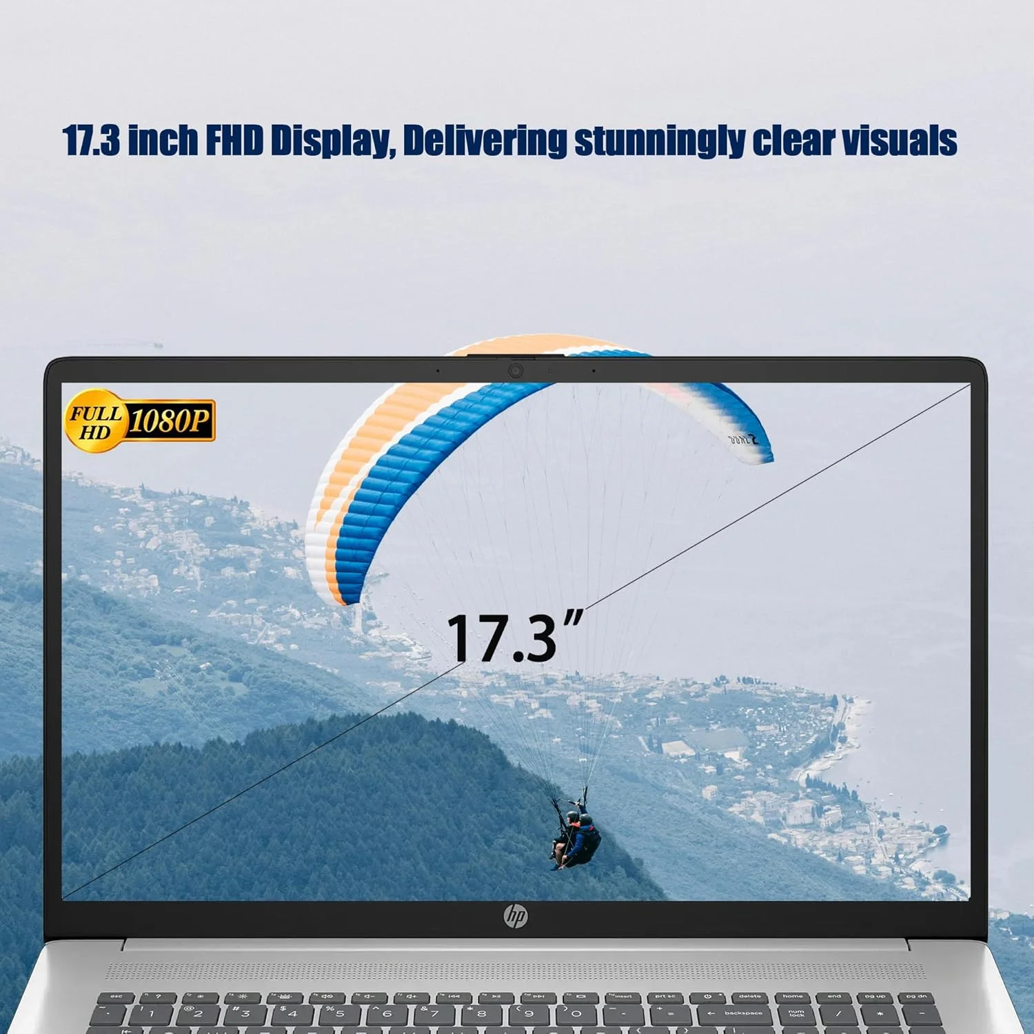 HP 17 Laptop, 17.3