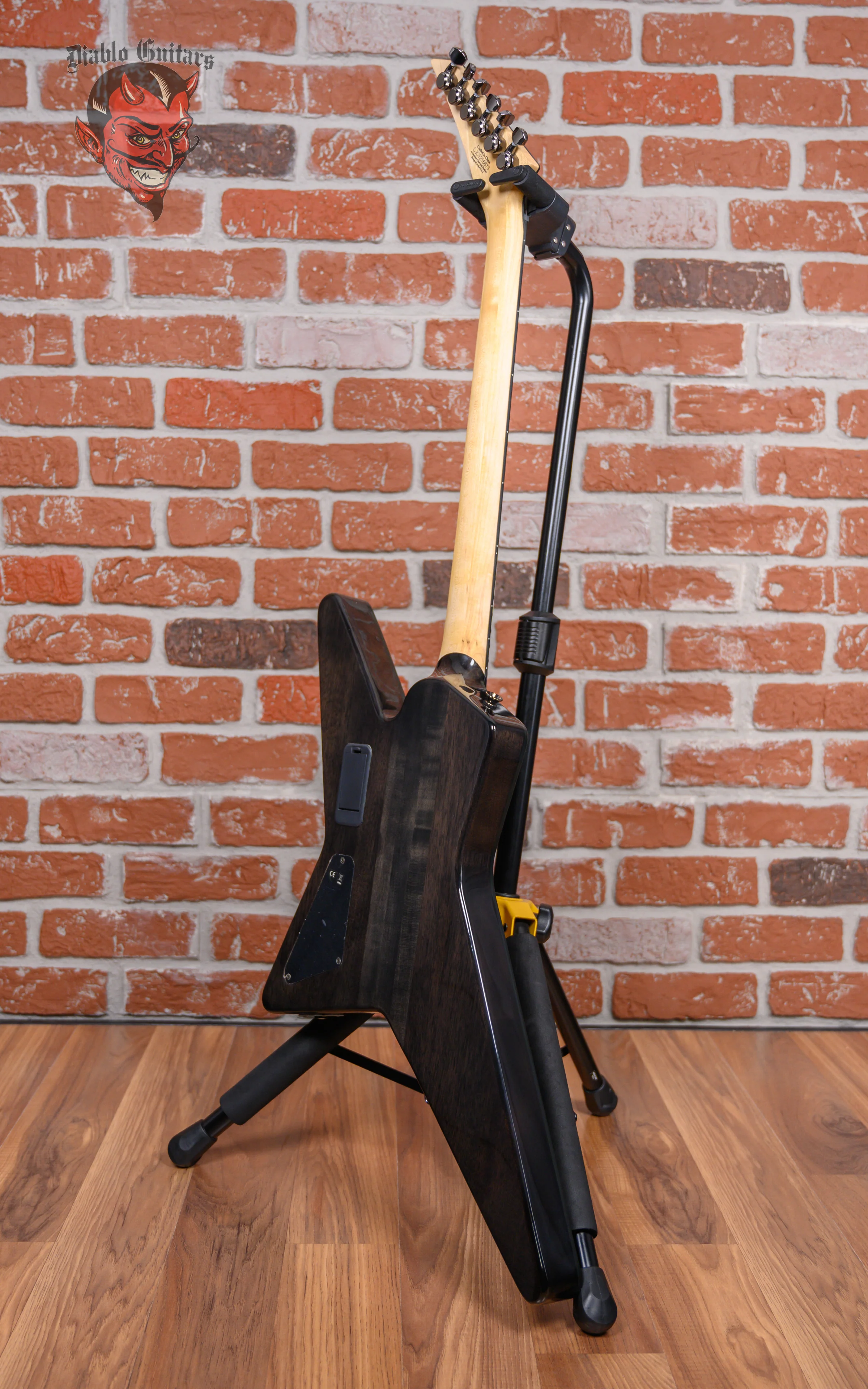 Charvel Desolation Star DST-1 ST Transparent Black 2012 w/Gigbag