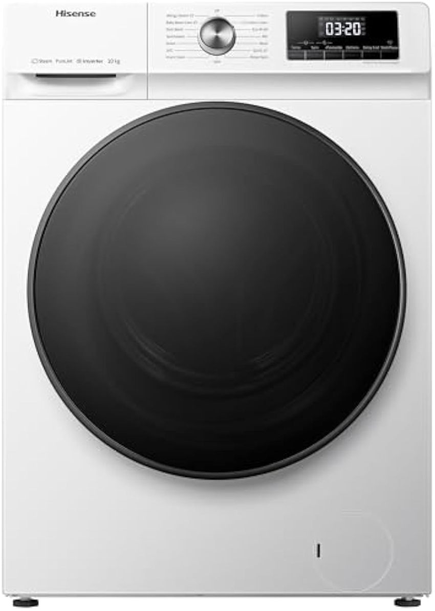 Hisense WFQA1014EVJM Freestanding 10 KG Programs 1400 RPM White Energy Rating E