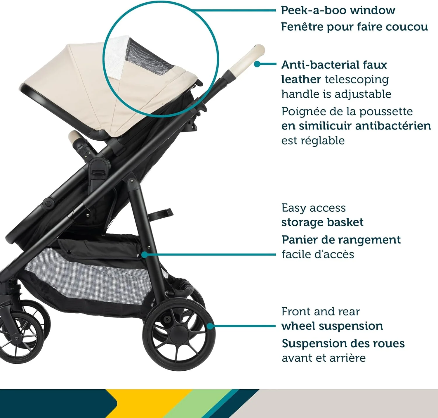 Safety 1st Raya Travel System Santorini Light
