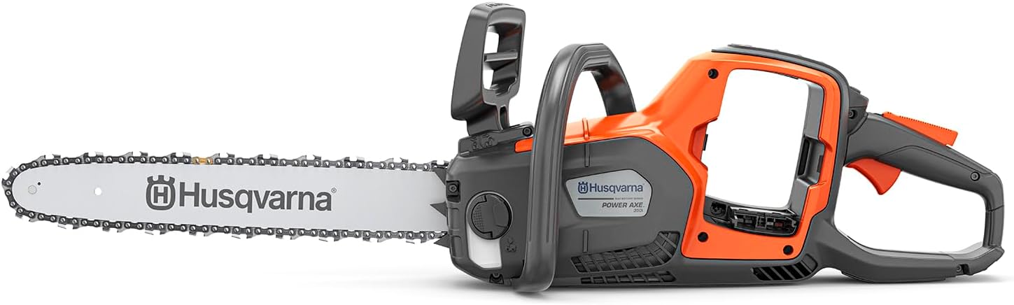 Husqvarna Power Axe 350i Cordless Electric Chainsaw, 18 Inch Chainsaw with Brushless Motor and Quiet Superior Cutting Power, 40V Lithium-Ion Battery and Charger Not Included (Tool Only)