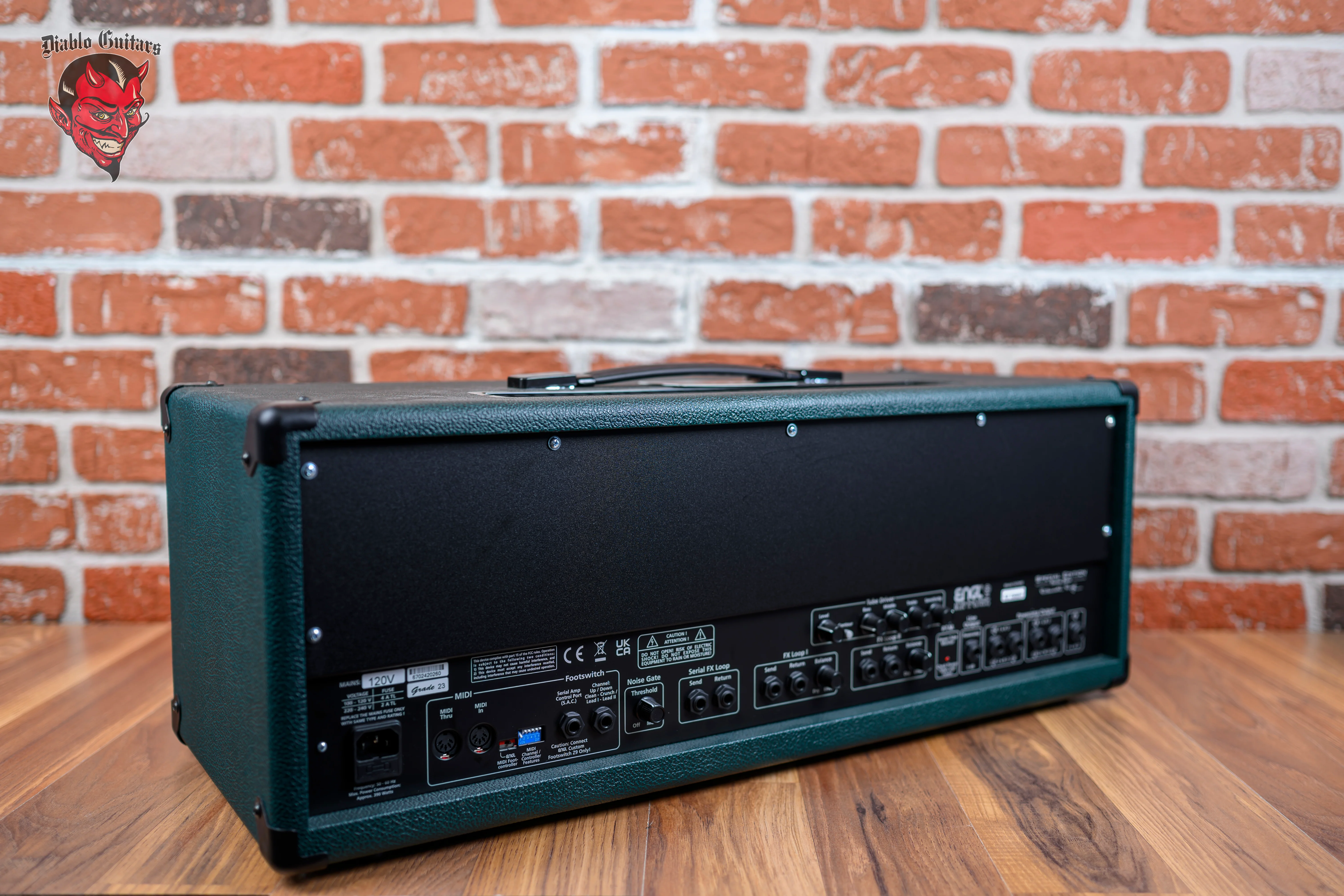 Engl Custom Shop Special Edition Founders Edition E670FE 5-Channel 100-watt all Tube Head with 6L6 Tubes Green Bronco