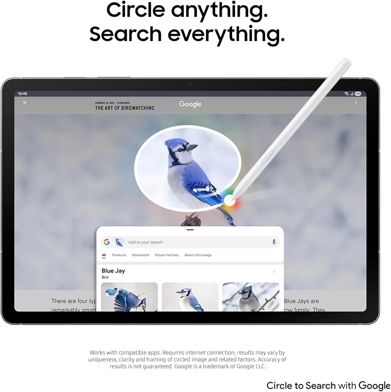 Samsung Galaxy Tab S10 FE 256GB WiFi Android Tablet, Large Display, Long Battery Life, Exynos 1580 Processor, IP68 Water-Resistant, 90 Hz Refresh, S Pen for Note-Taking,Blue