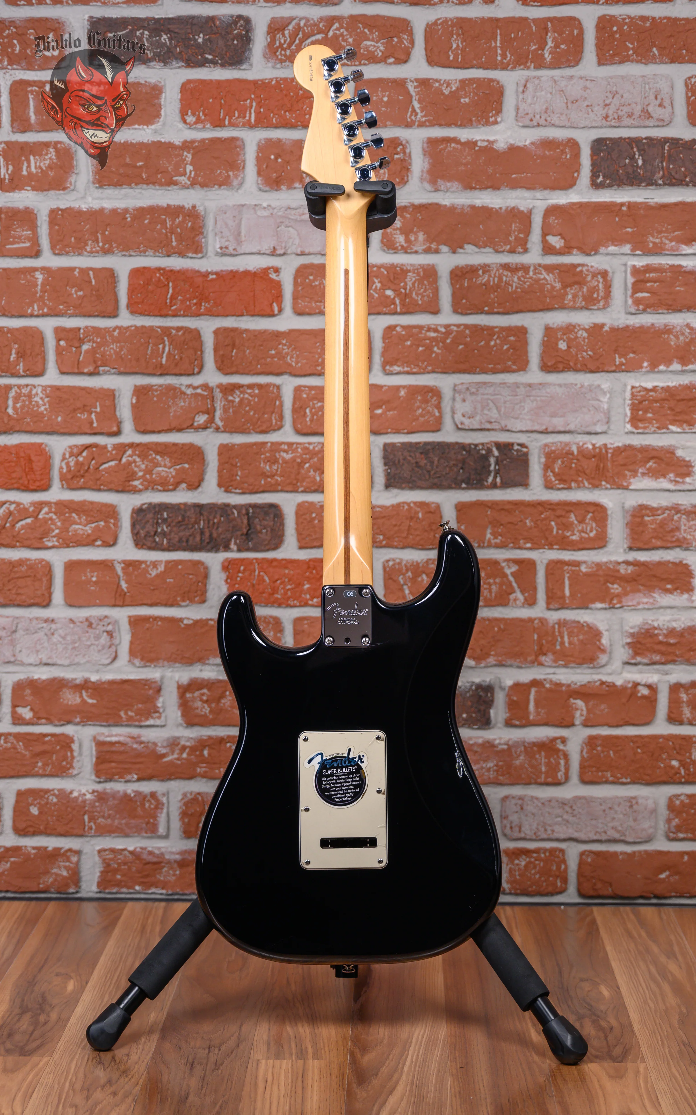 Fender American Series Stratocaster Dave Murray Mods Black 2005 w/OHSC