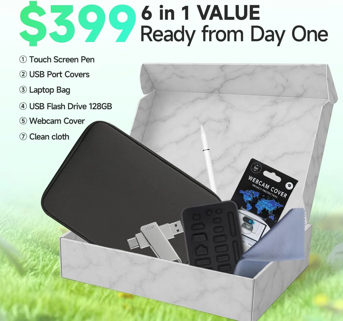 HP Premium 17 inch Touchscreen Laptop, AMD Ryzen 5 7430U, 17.3