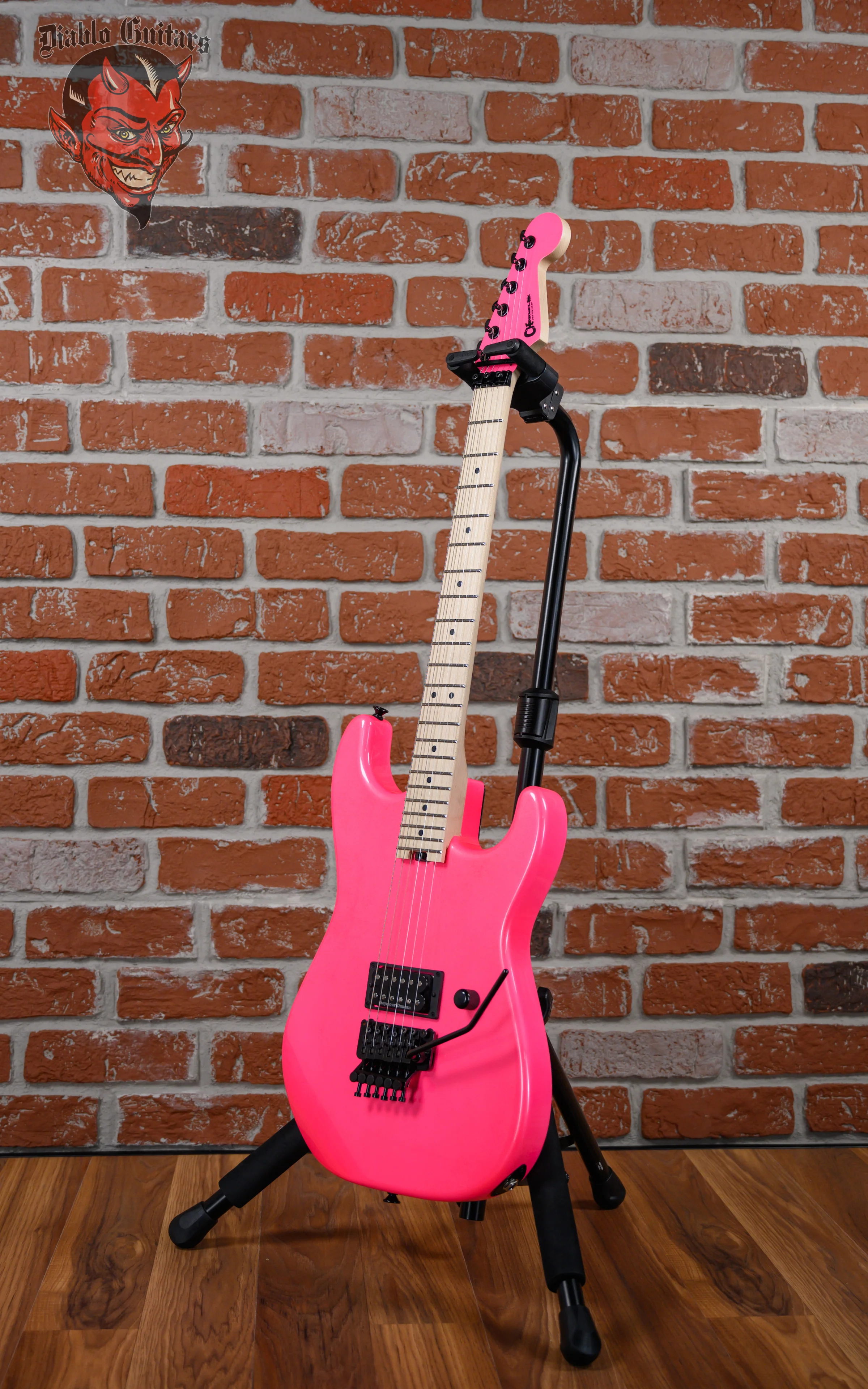 Charvel USA Custom Shop San Dimas Namm Edition #606 Master Built by ��Red�� Dave Nichols Neon Pearl Pink 2025 w/OHSC (B-stock)