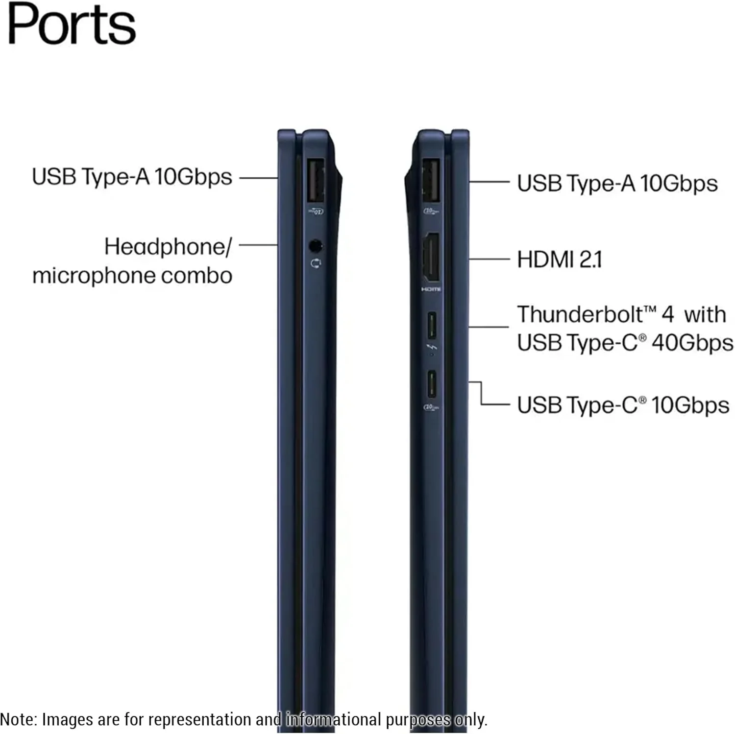 HP OmniBook X Flip 2-in-1 Copilot+ Laptop, Intel Ultra 7-256V, 16 GB LPDDR5x RAM, 1 TB PCIe SSD, 14