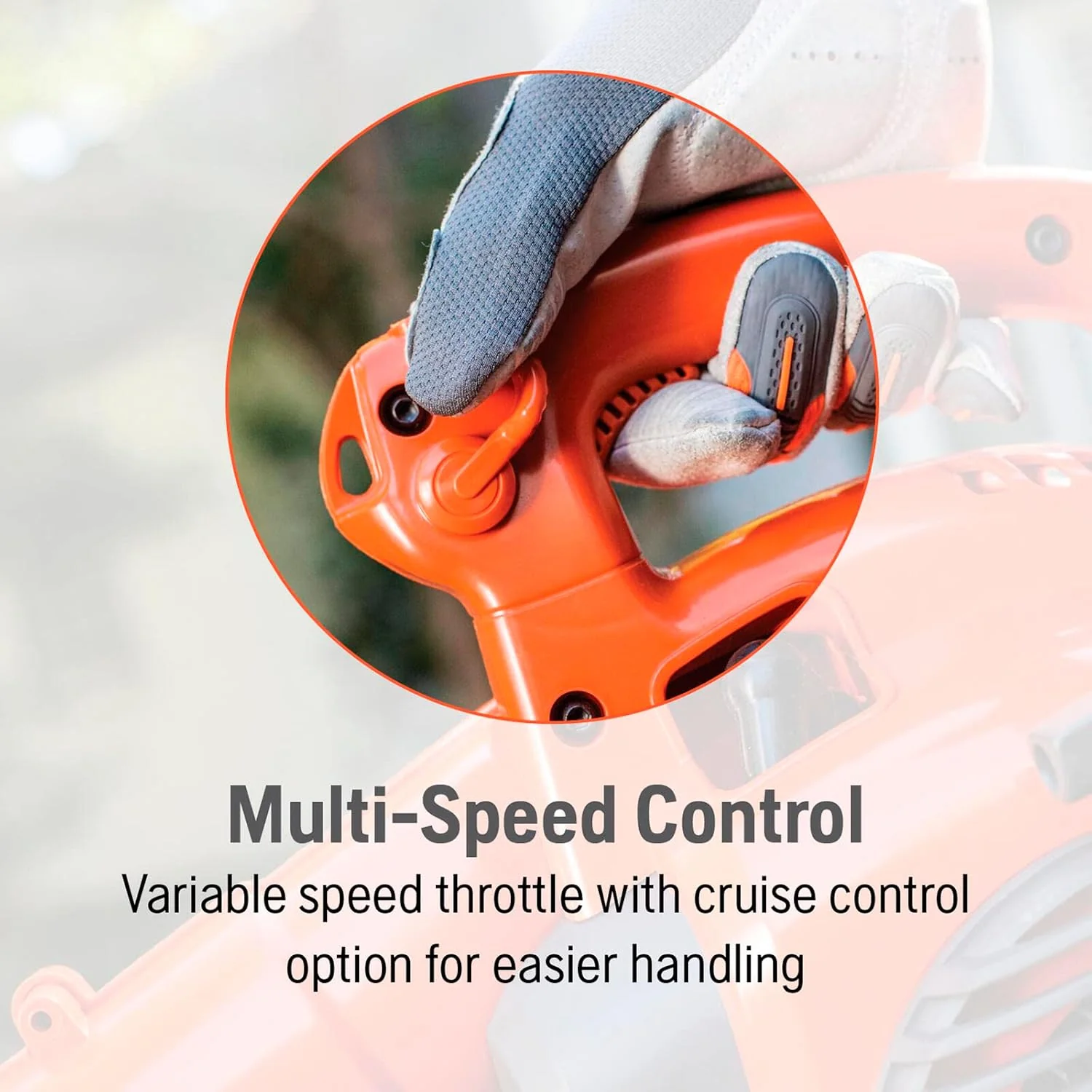 Husqvarna 125B Gas Leaf Blower, 28-cc 1.1-HP 2-Cycle Handheld Leaf Blower, 470-CFM, 170-MPH, 12.5-N Powerful Clearing Performance and Ergonomic Design, Gifts for dad