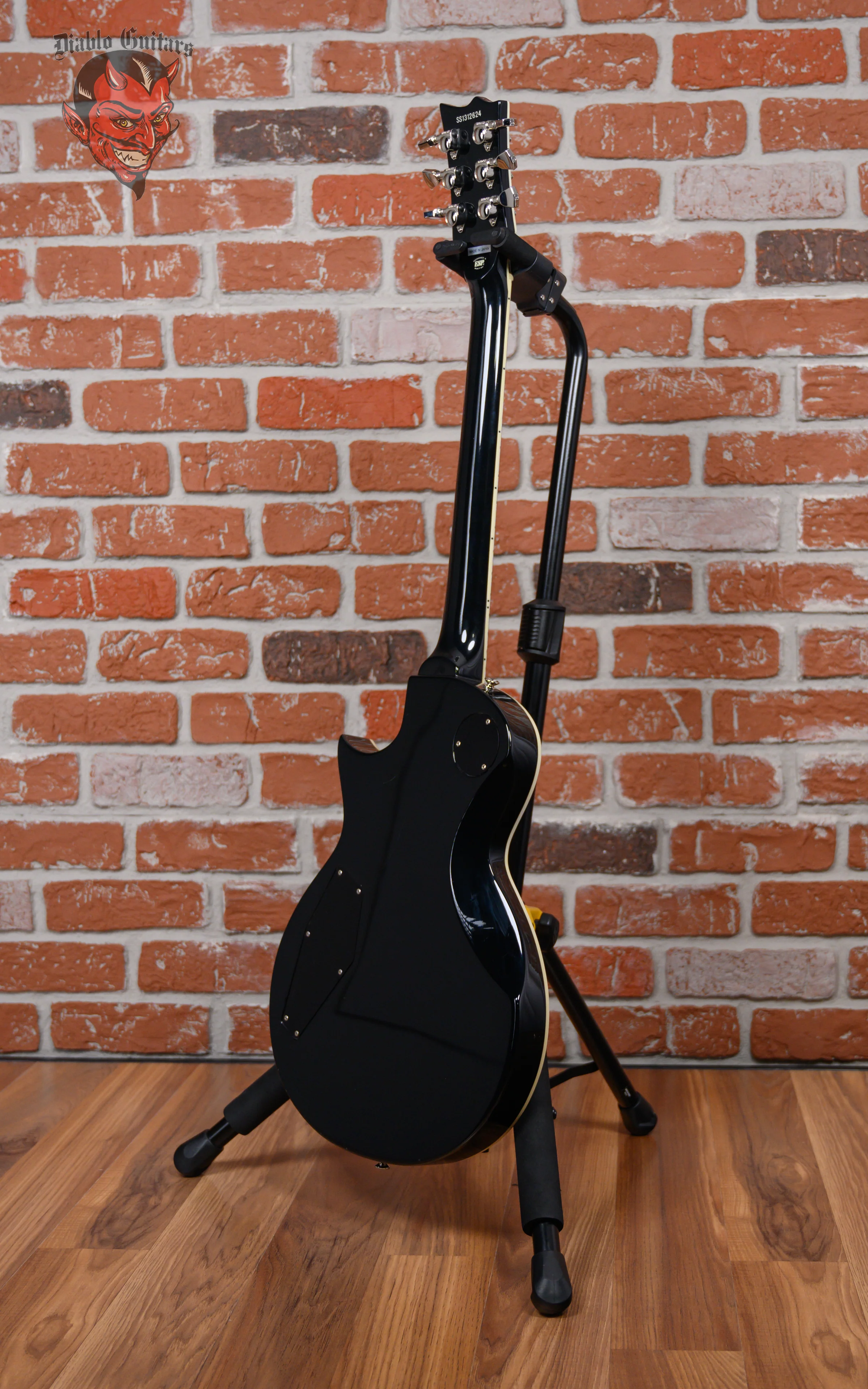 ESP Standard Eclipse-II Silver Sparkle 2013 w/OHSC