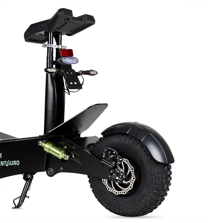 PATINETE ELÉCTRICO CENTAURO MATRICULABLE CON ASIENTO Y PANTALLA LCD XXL VERDE