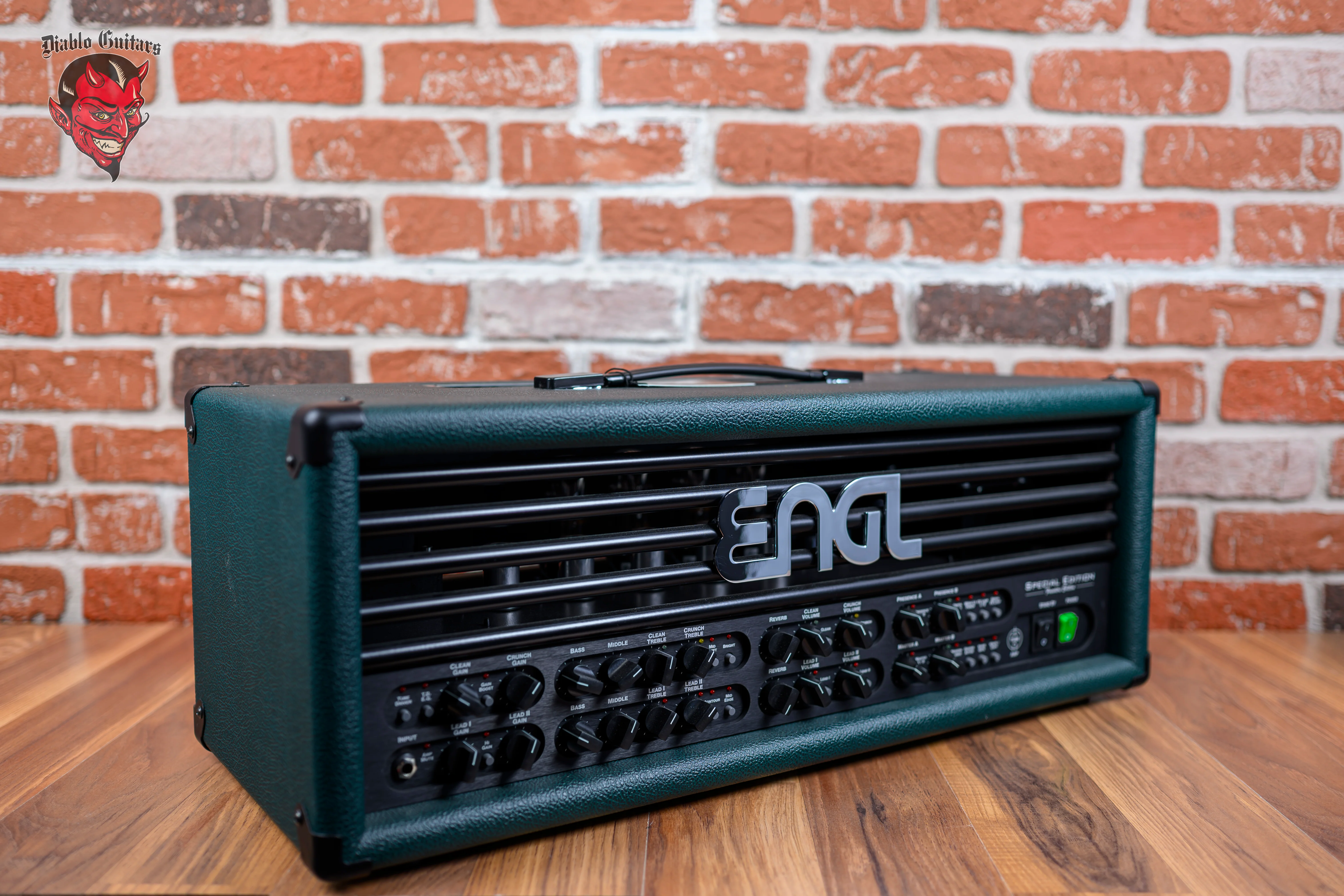 Engl Custom Shop Special Edition Founders Edition E670FE 5-Channel 100-watt all Tube Head with 6L6 Tubes Green Bronco