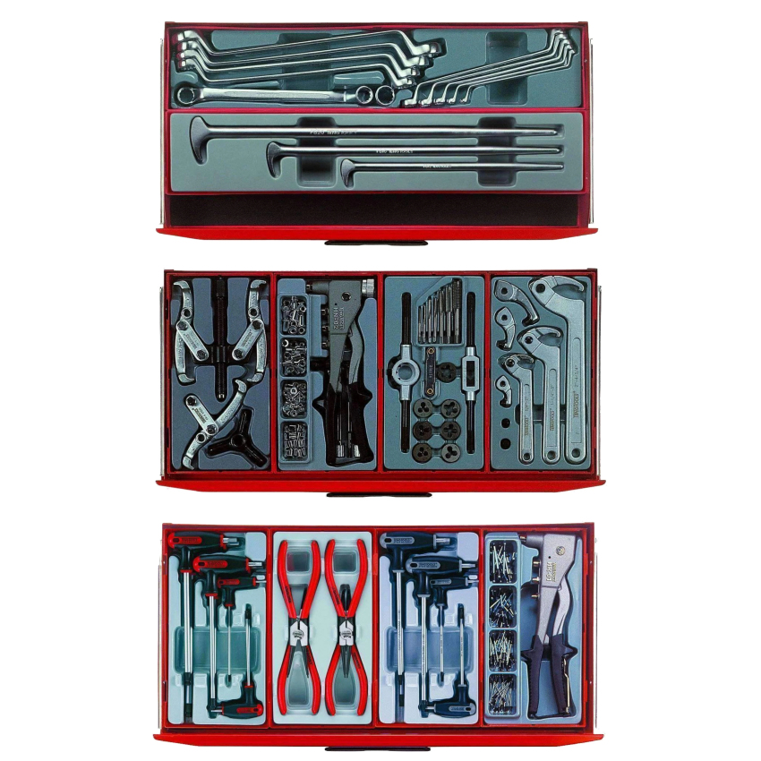 Teng Tools 715-piece Mega Master Hybrid Hand Tool Set - TCMM715N