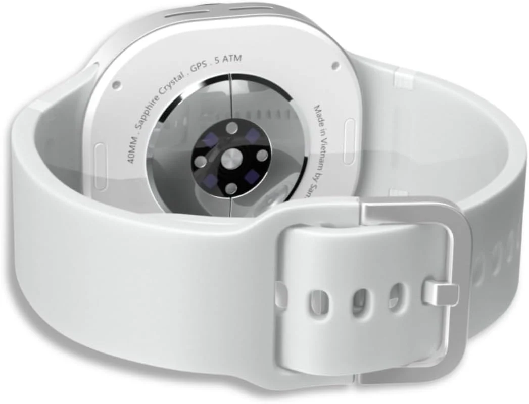 Samsung Galaxy Ai Watch 8 Latin American Version Sm-L320 (40mm) Bluetooth Wellness Tips Heart Rate Sleep to Workout Fitness Tracker (Dark Gray SM-L320NDAALTA)