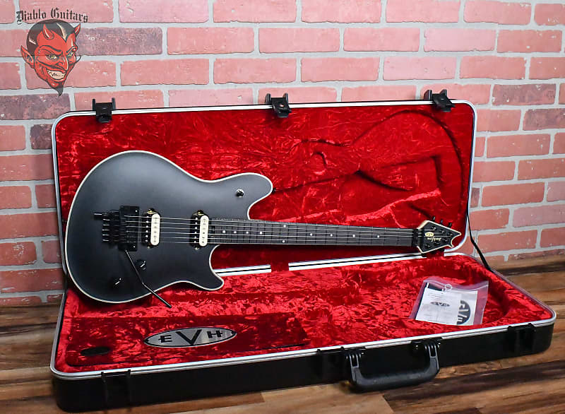 EVH Wolfgang USA with Ebony Fretboard Stealth 2023 w/OHSC