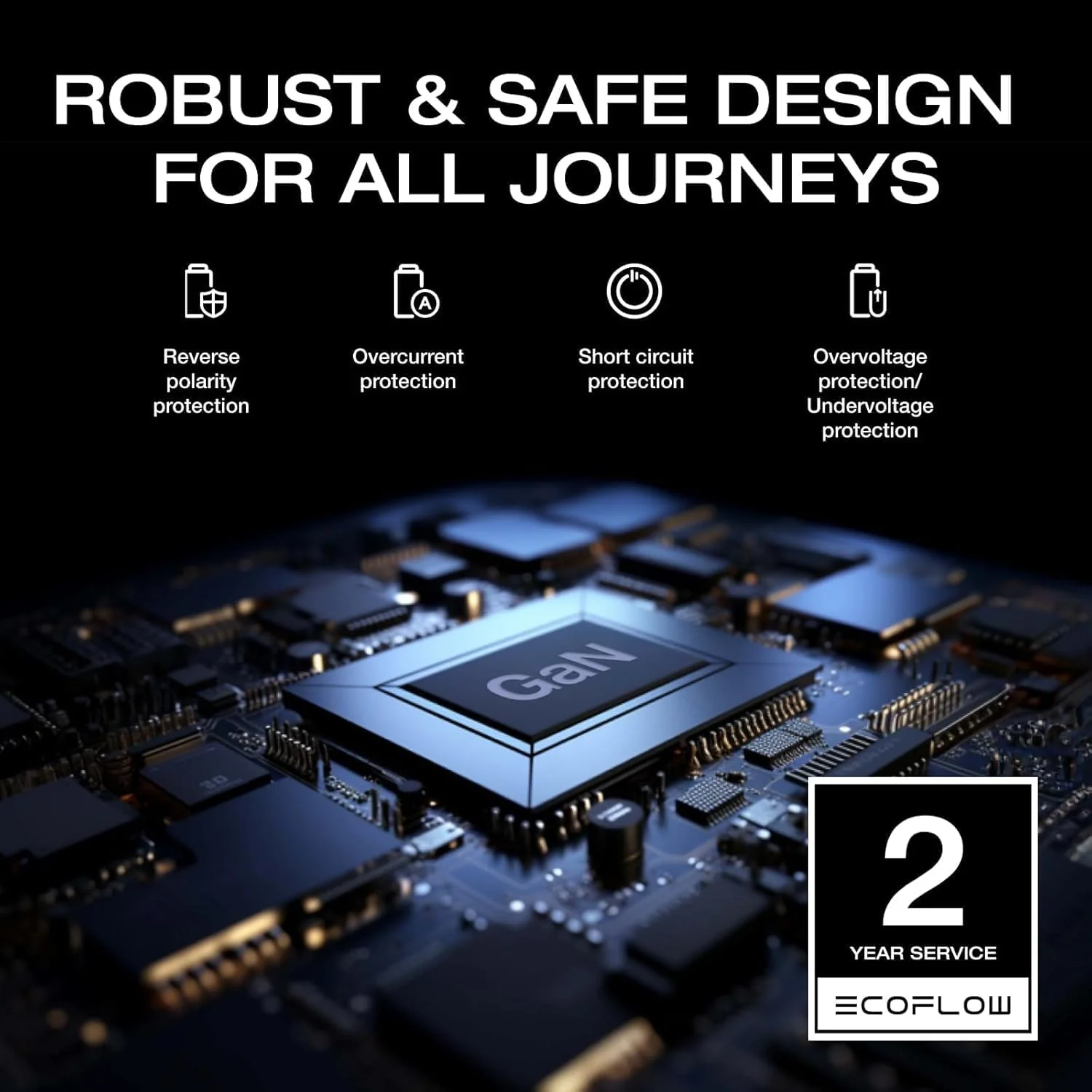 EF ECOFLOW 800W Alternator Charger with Delta 2 Portable Power Station, 3-in-1 Fast DC-DC Charger,Jump Starter 8× Faster Than Cigarette Chargers