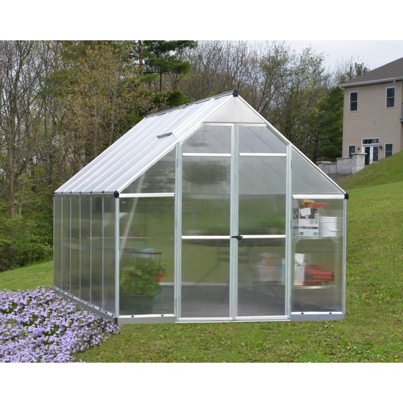 Palram - Canopia Essence 95.4 in W Hobby Greenhouse  ( 91