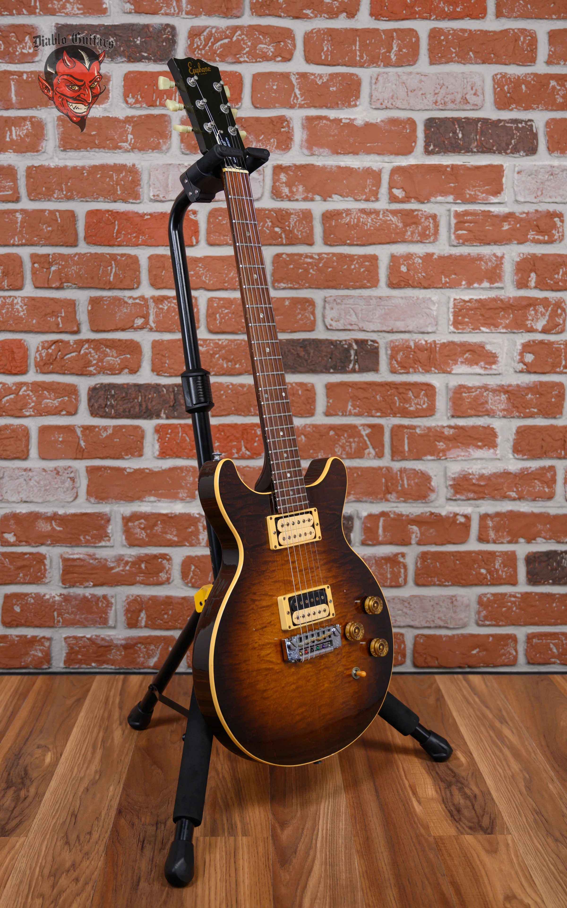 Epiphone USA Spirit Figured Maple Top Sunburst 1982 w/OHSC