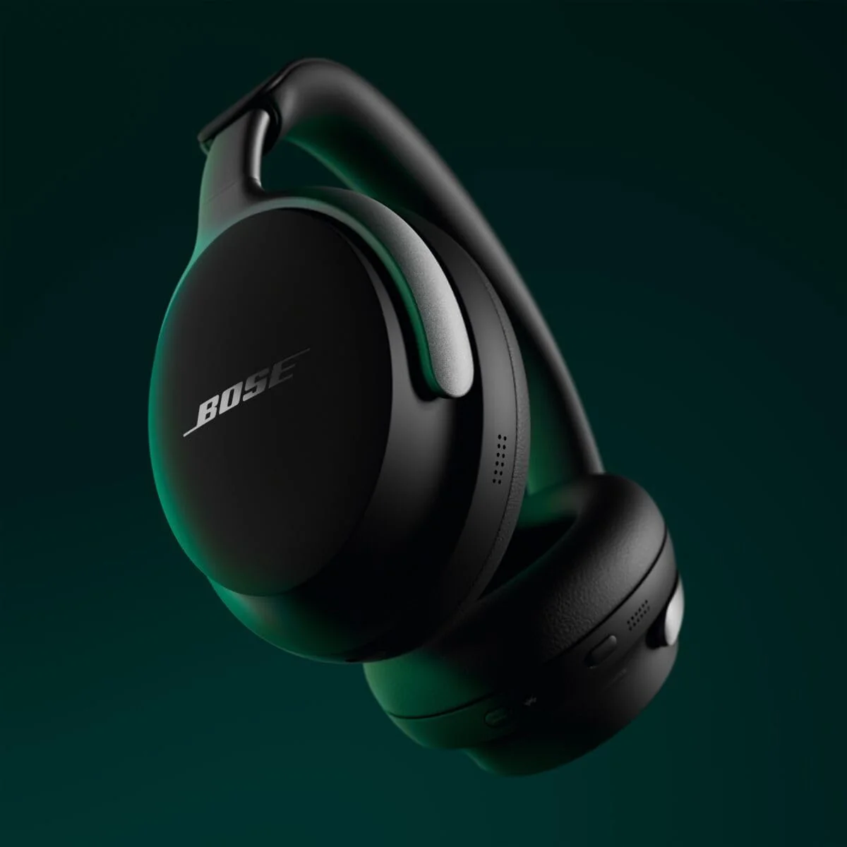 Bose QuietComfort Ultra Wireless Noise Cancelling Headphones with Spatial Audio, Over-The-Ear Headphones with Mic, Up to 24 Hours of Battery Life, Black